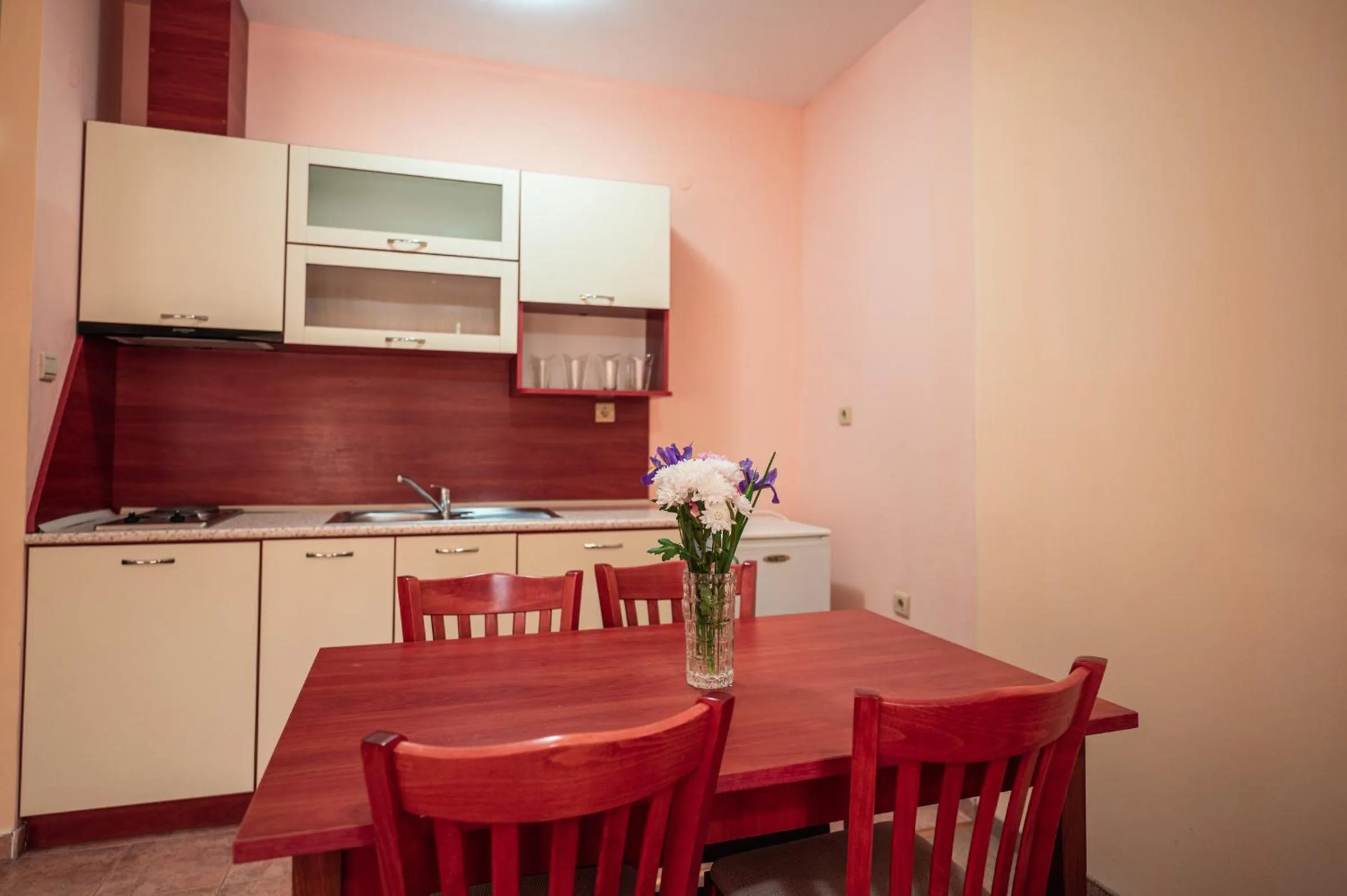 Kitchen or kitchenette in Hotel Paradise Green Park