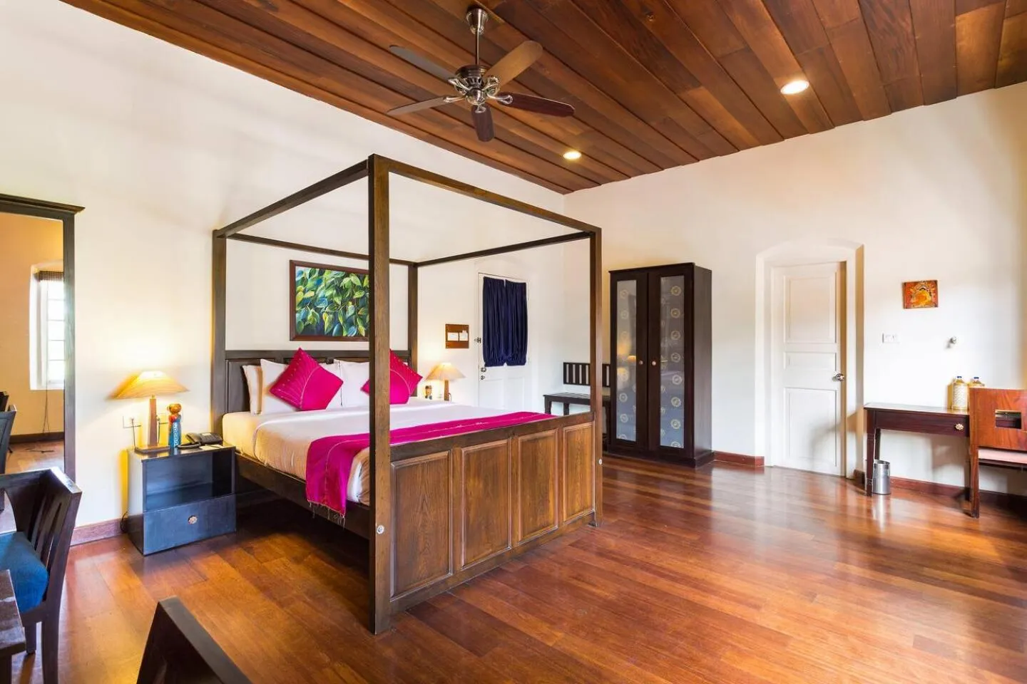 Bed in Tea Bungalow