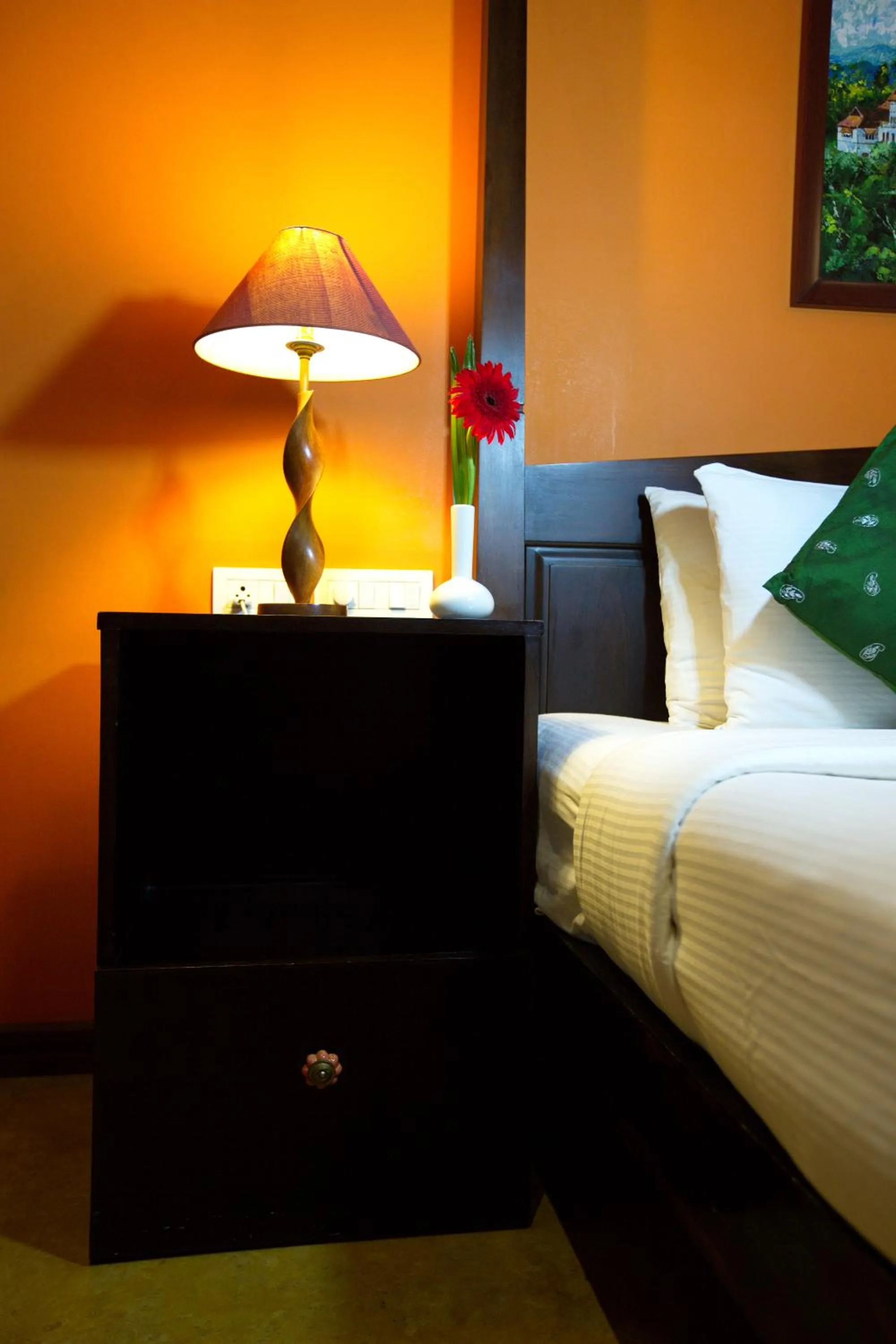 Bedroom, Bed in Tea Bungalow