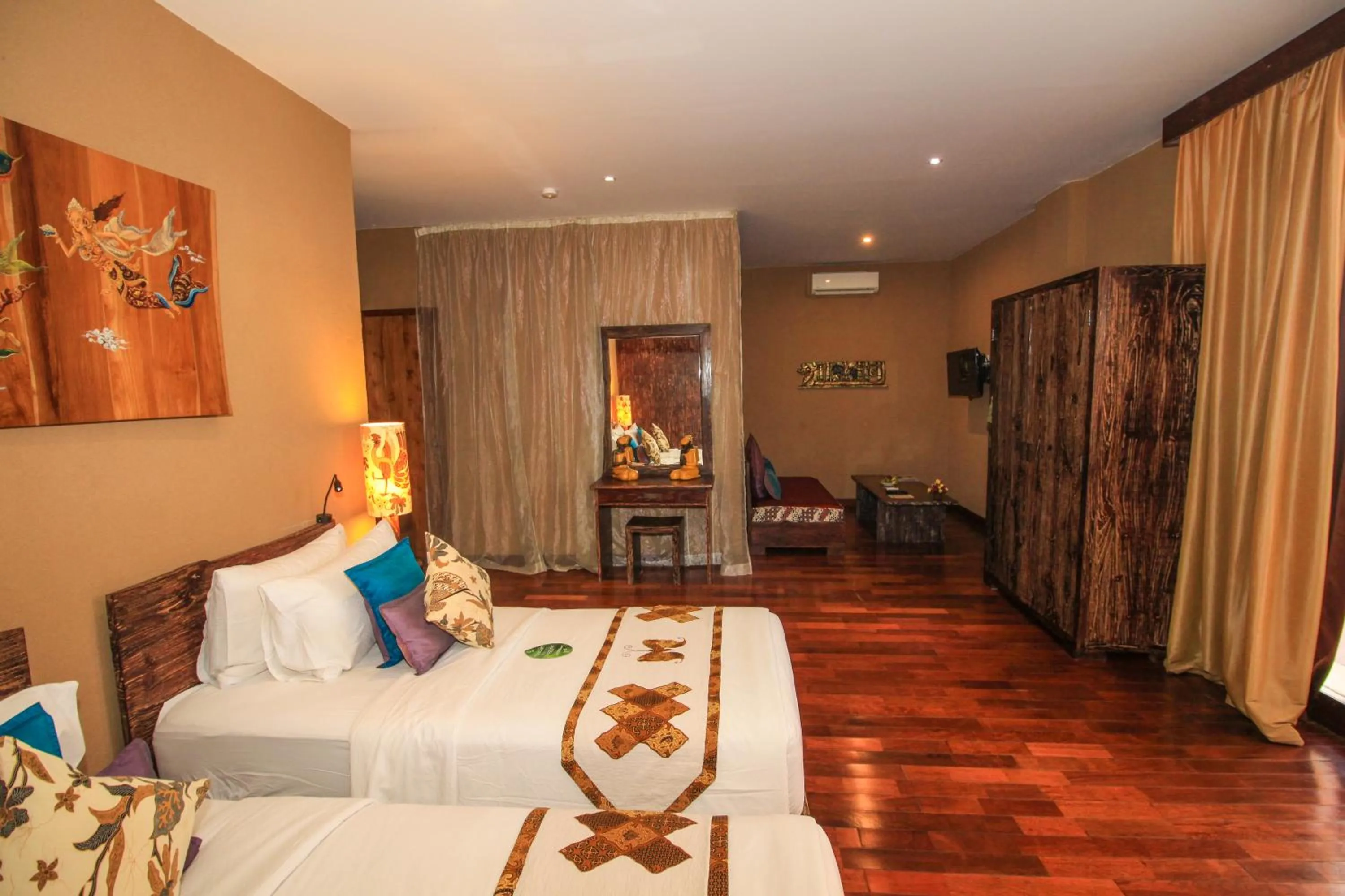 Bedroom, Bed in Kupu Kupu Jimbaran Beach Hotel & Spa by L’Occitane