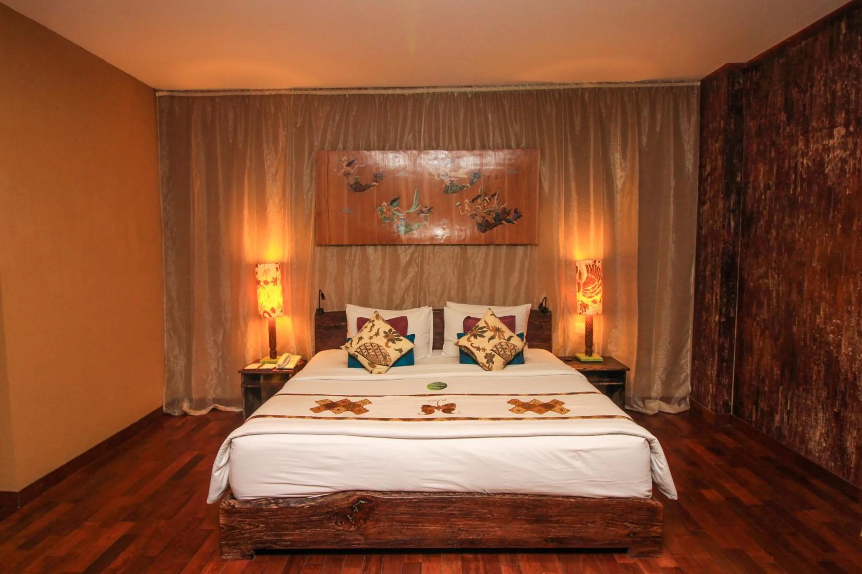 Bedroom, Bed in Kupu Kupu Jimbaran Beach Hotel & Spa by L’Occitane