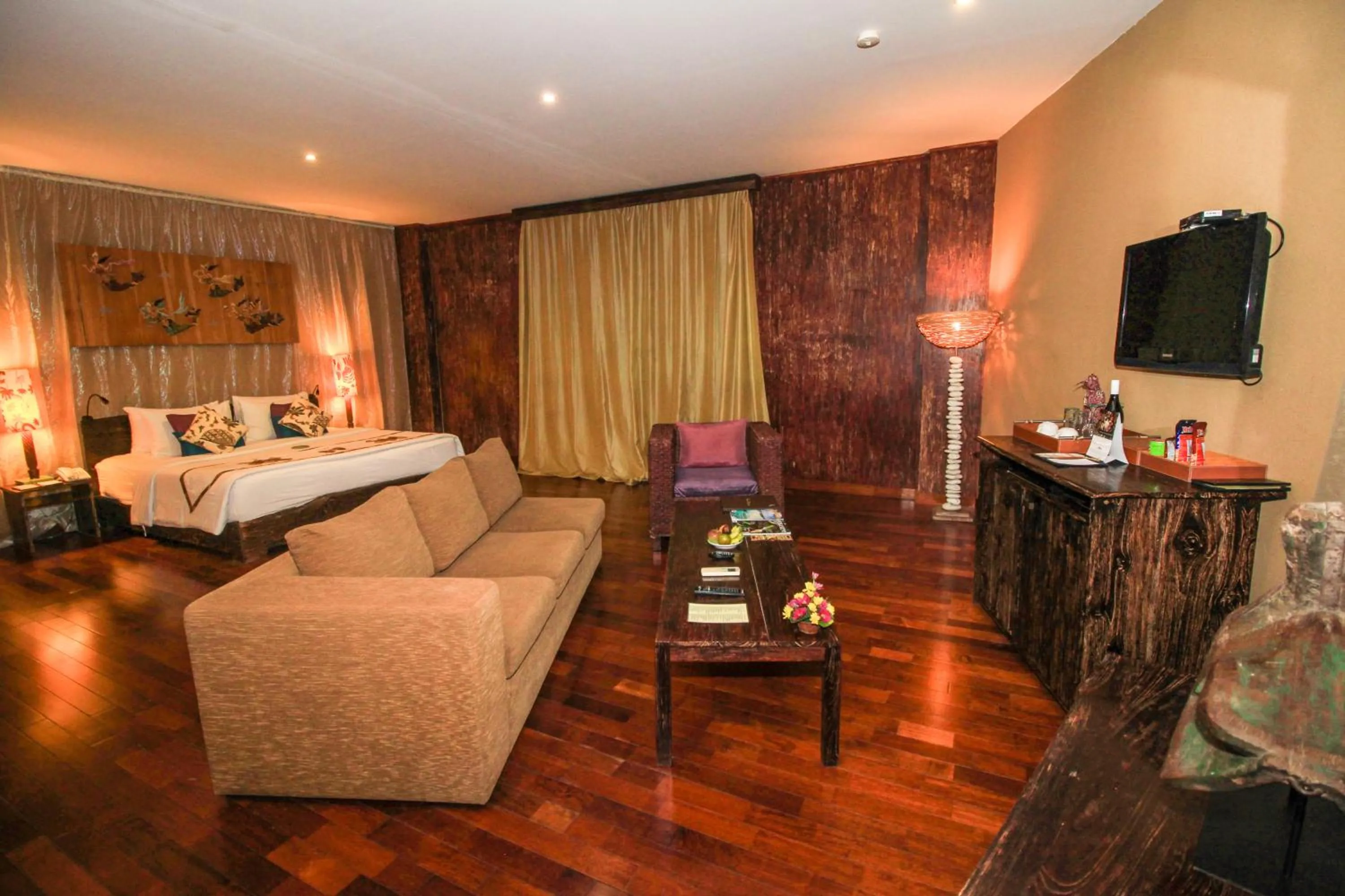 Decorative detail, Bed in Kupu Kupu Jimbaran Beach Hotel & Spa by L’Occitane