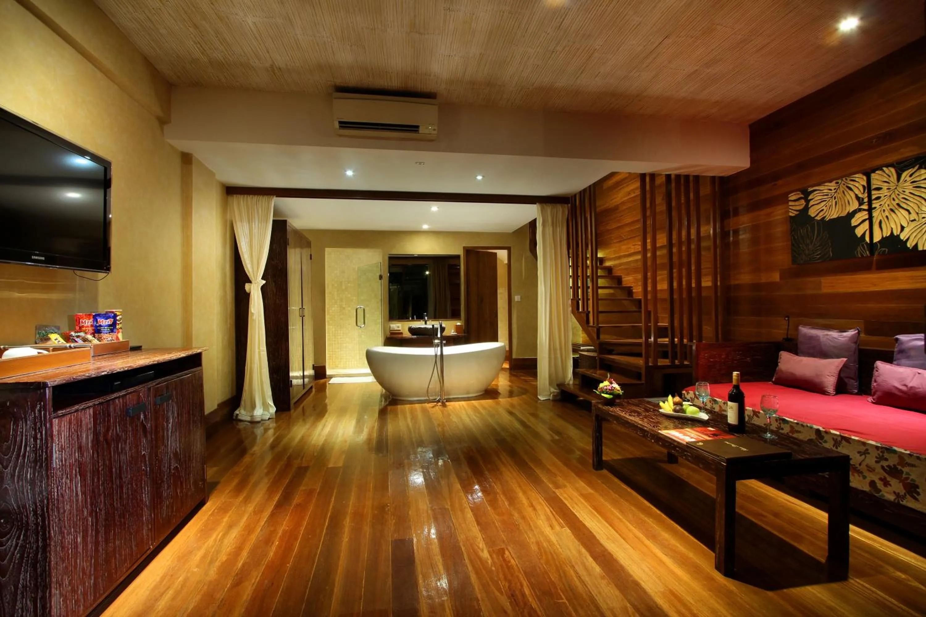 Bathroom in Kupu Kupu Jimbaran Beach Hotel & Spa by L’Occitane