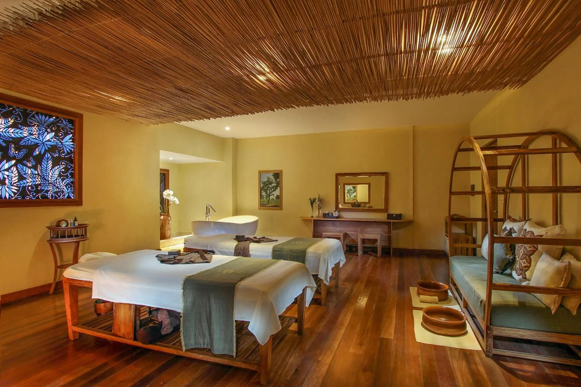 Spa and wellness centre/facilities, Bed in Kupu Kupu Jimbaran Beach Hotel & Spa by L’Occitane