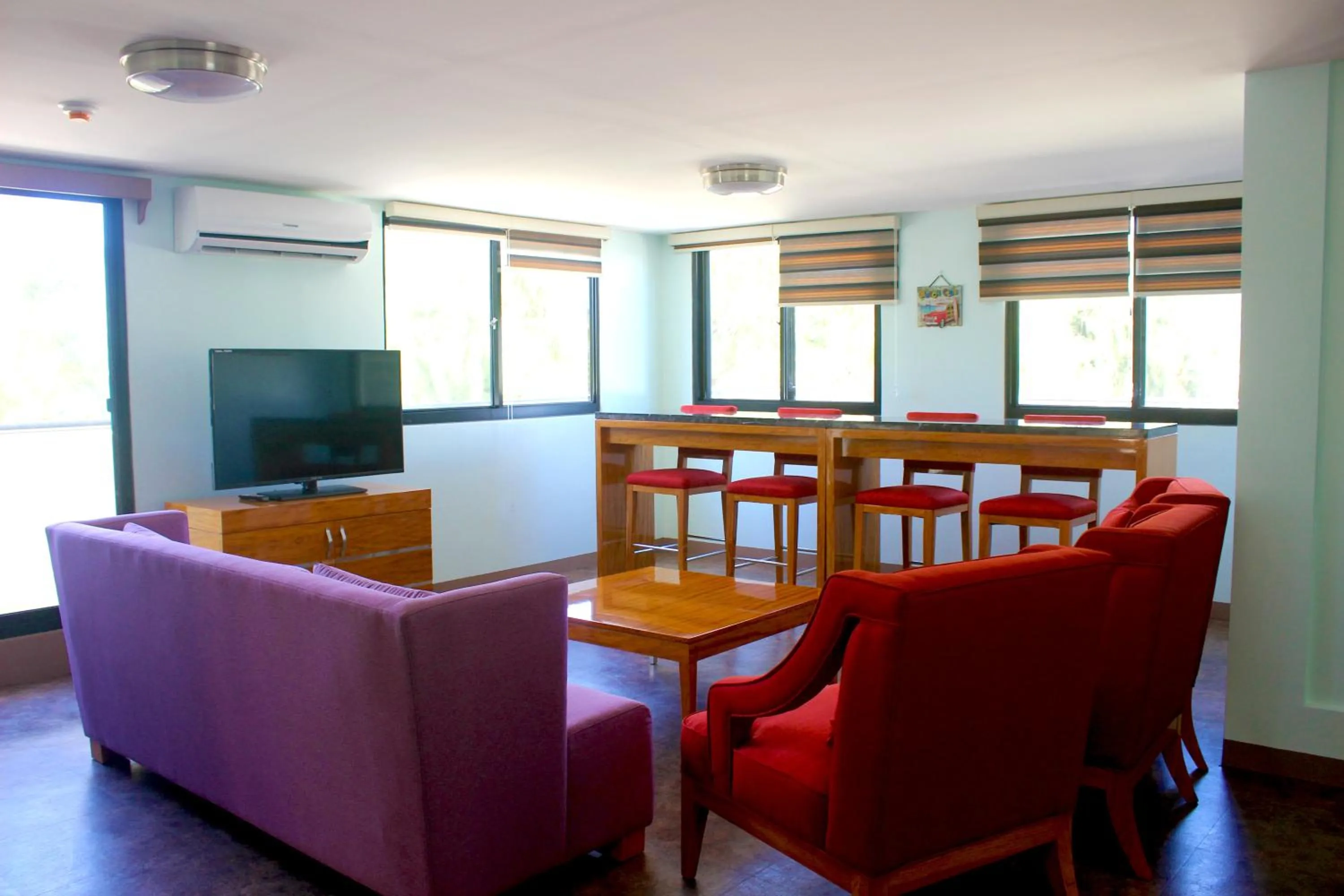 Living room in Saipan Beach Hotel