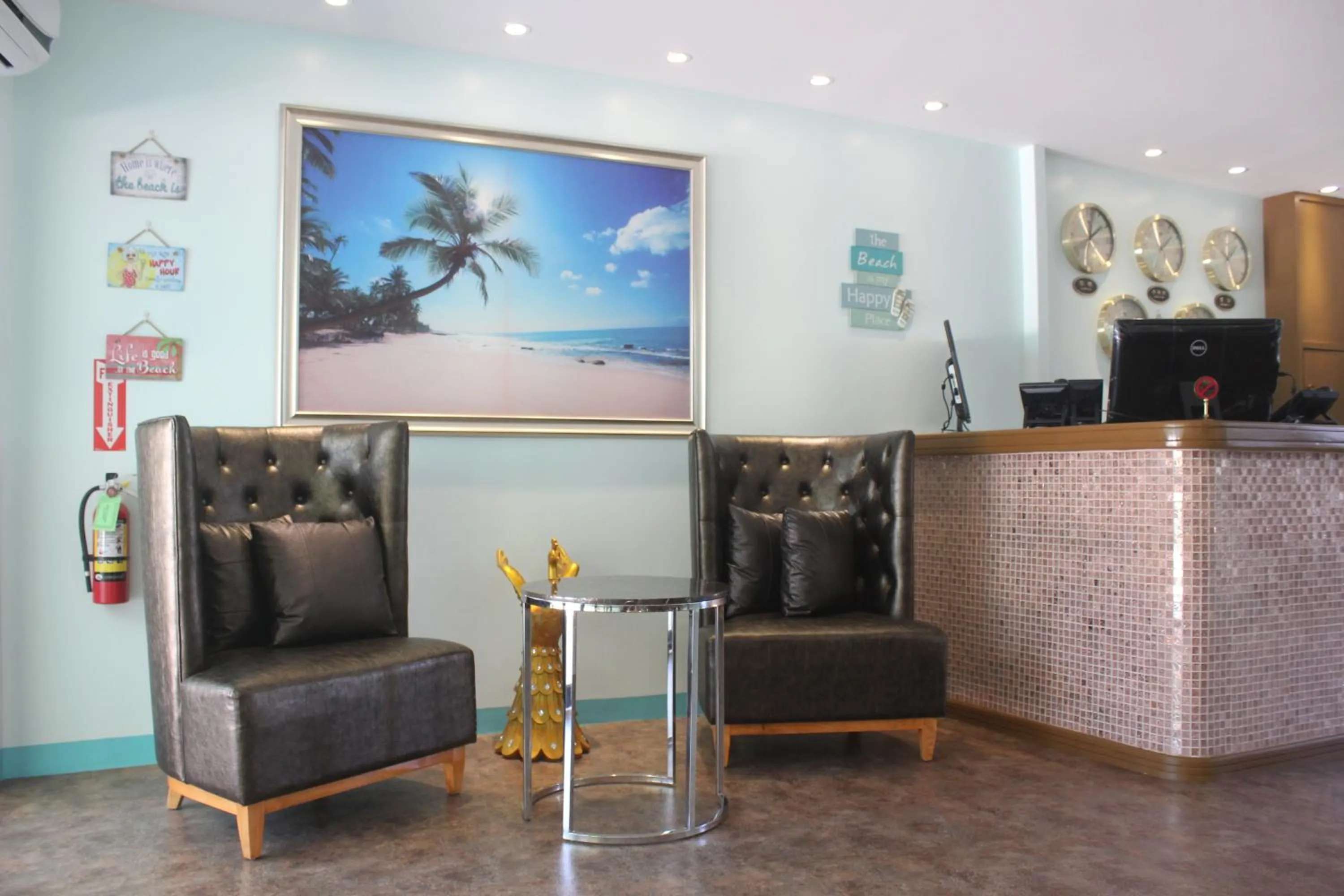 Lobby or reception in Saipan Beach Hotel