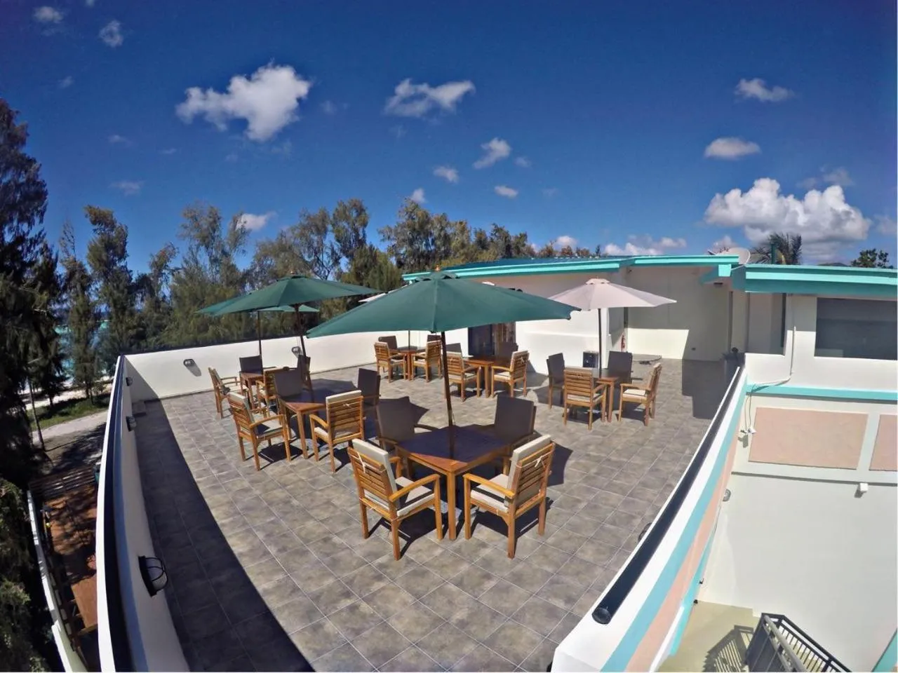 Balcony/Terrace in Saipan Beach Hotel