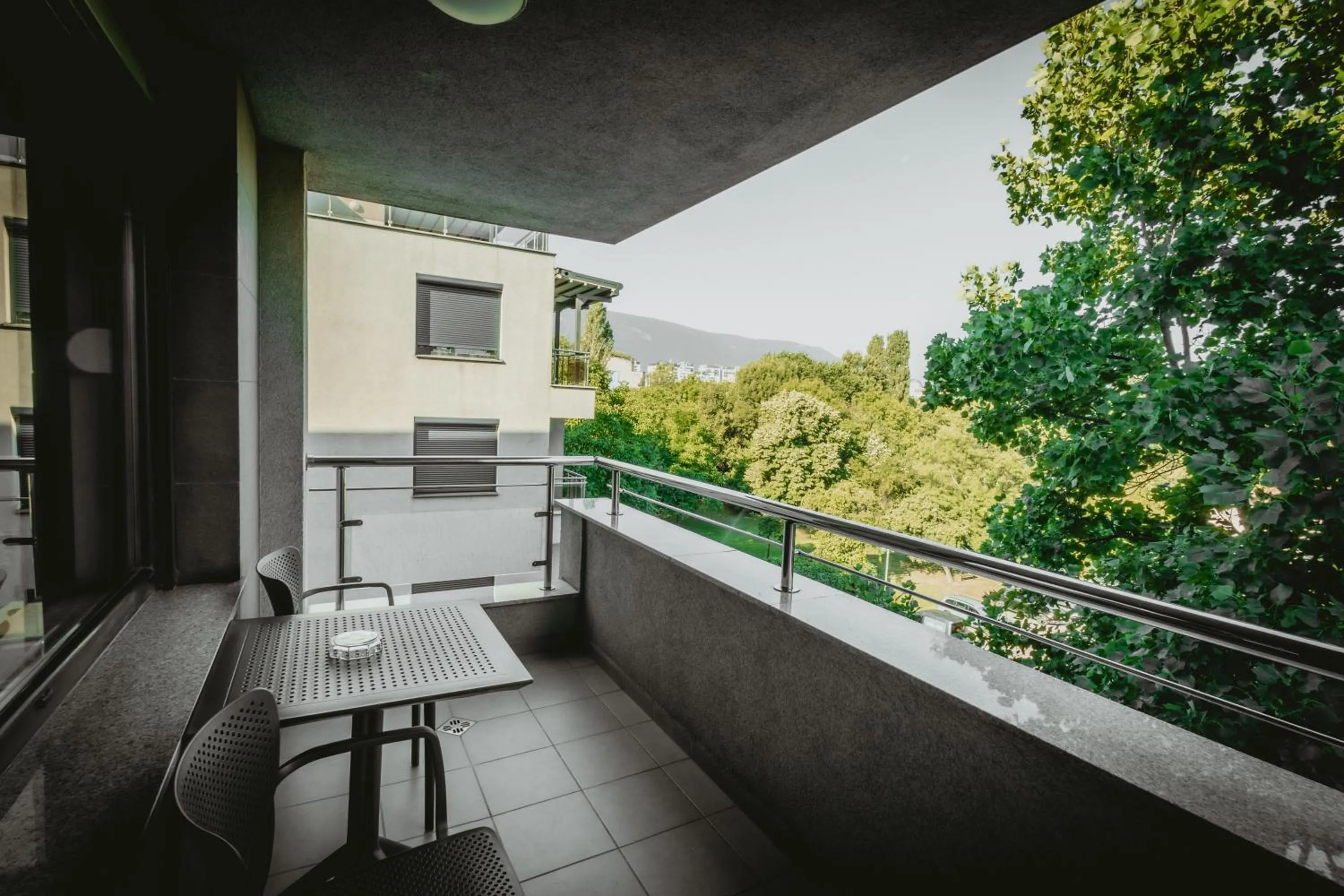 Garden view in Hotel ZOO Sofia