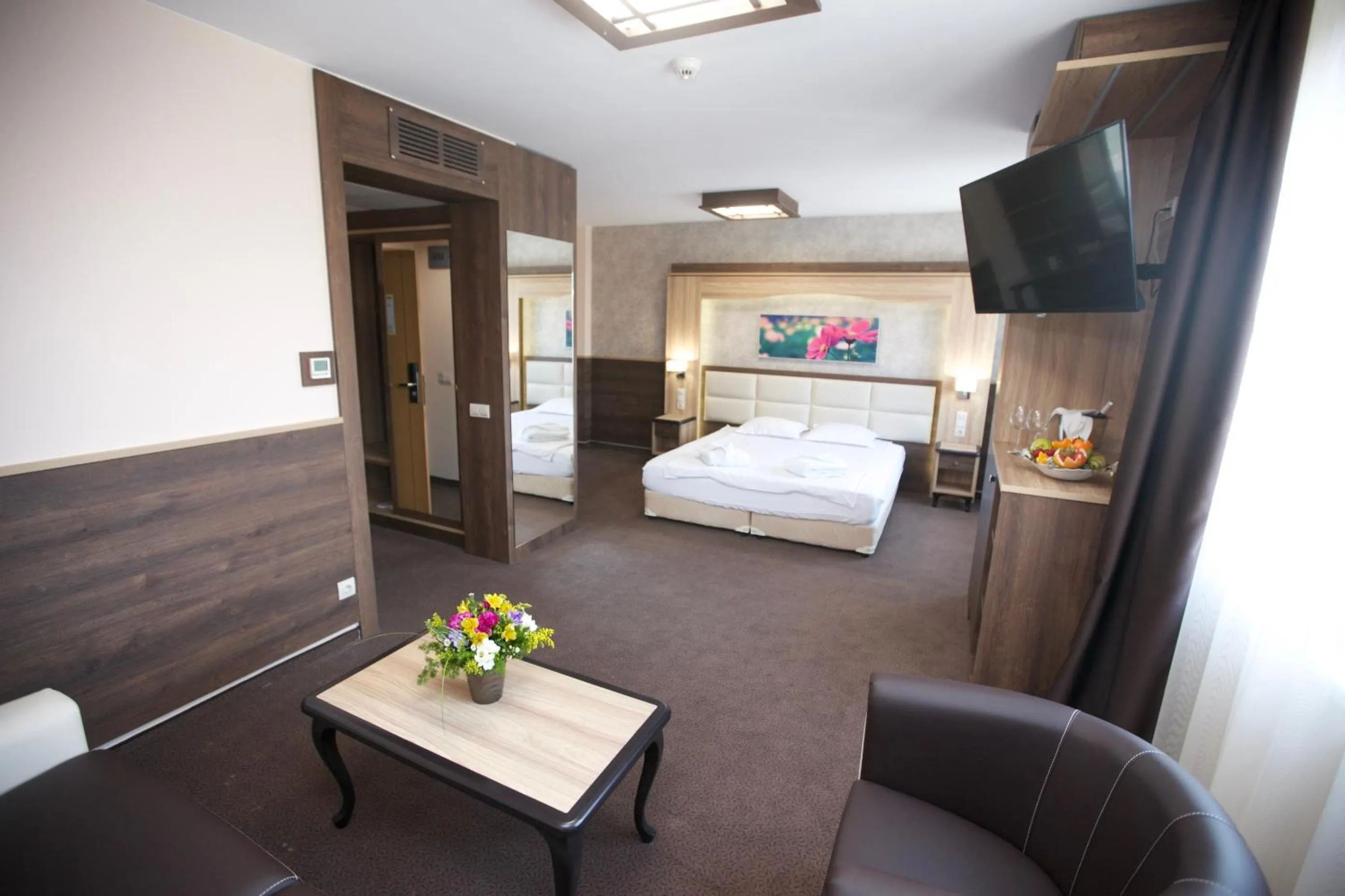 Bed in Hotel ZOO Sofia