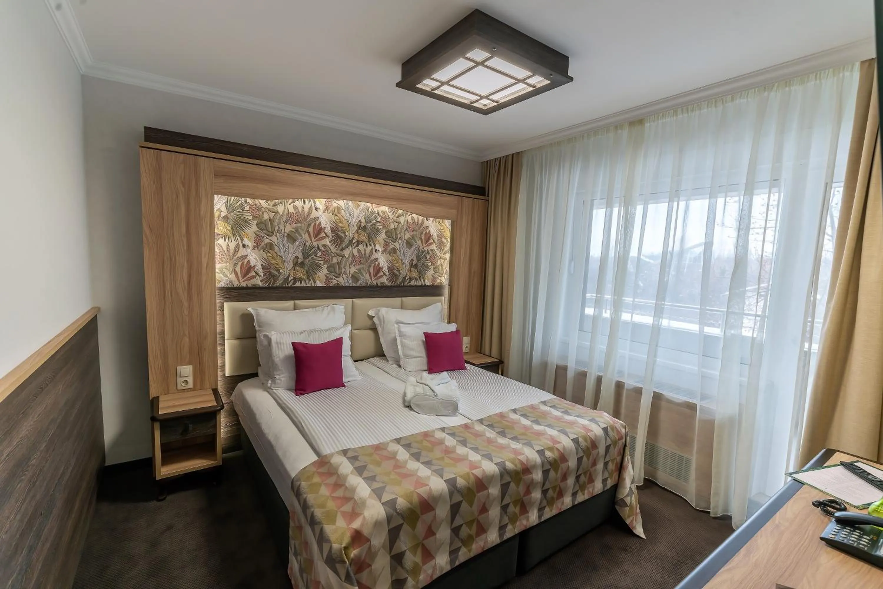 Bed in Hotel ZOO Sofia