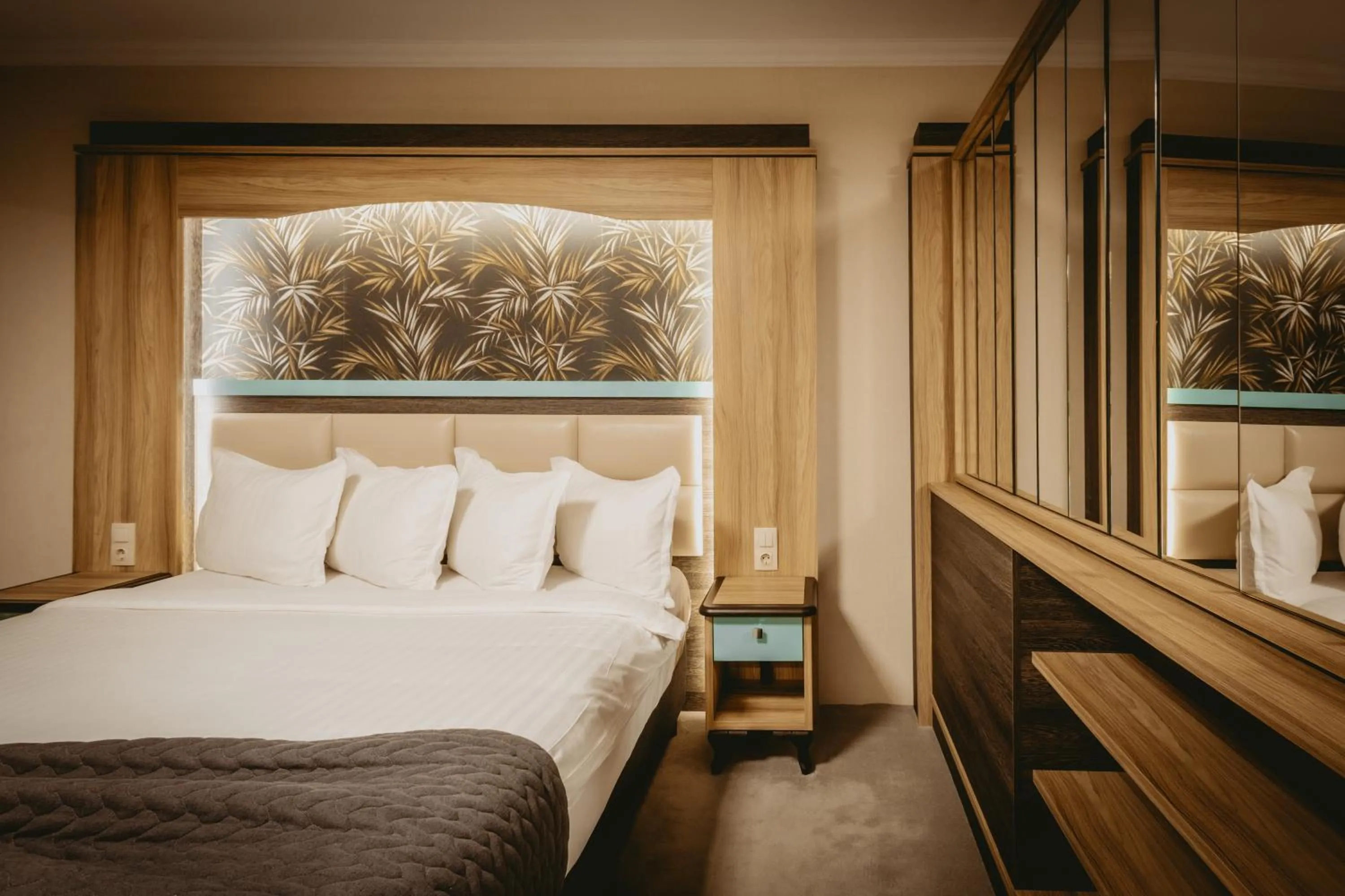 Bed in Hotel ZOO Sofia