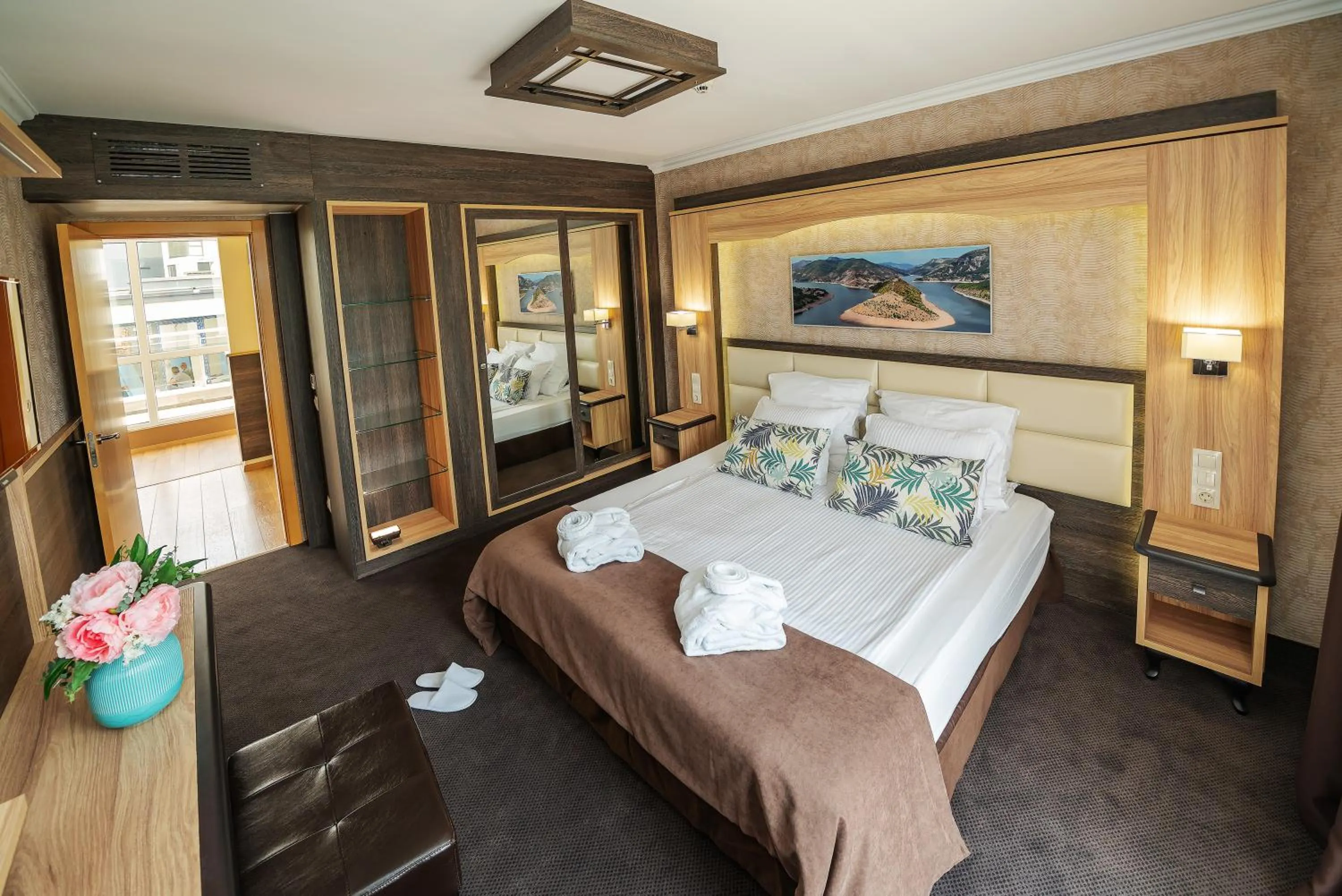 Bed in Hotel ZOO Sofia