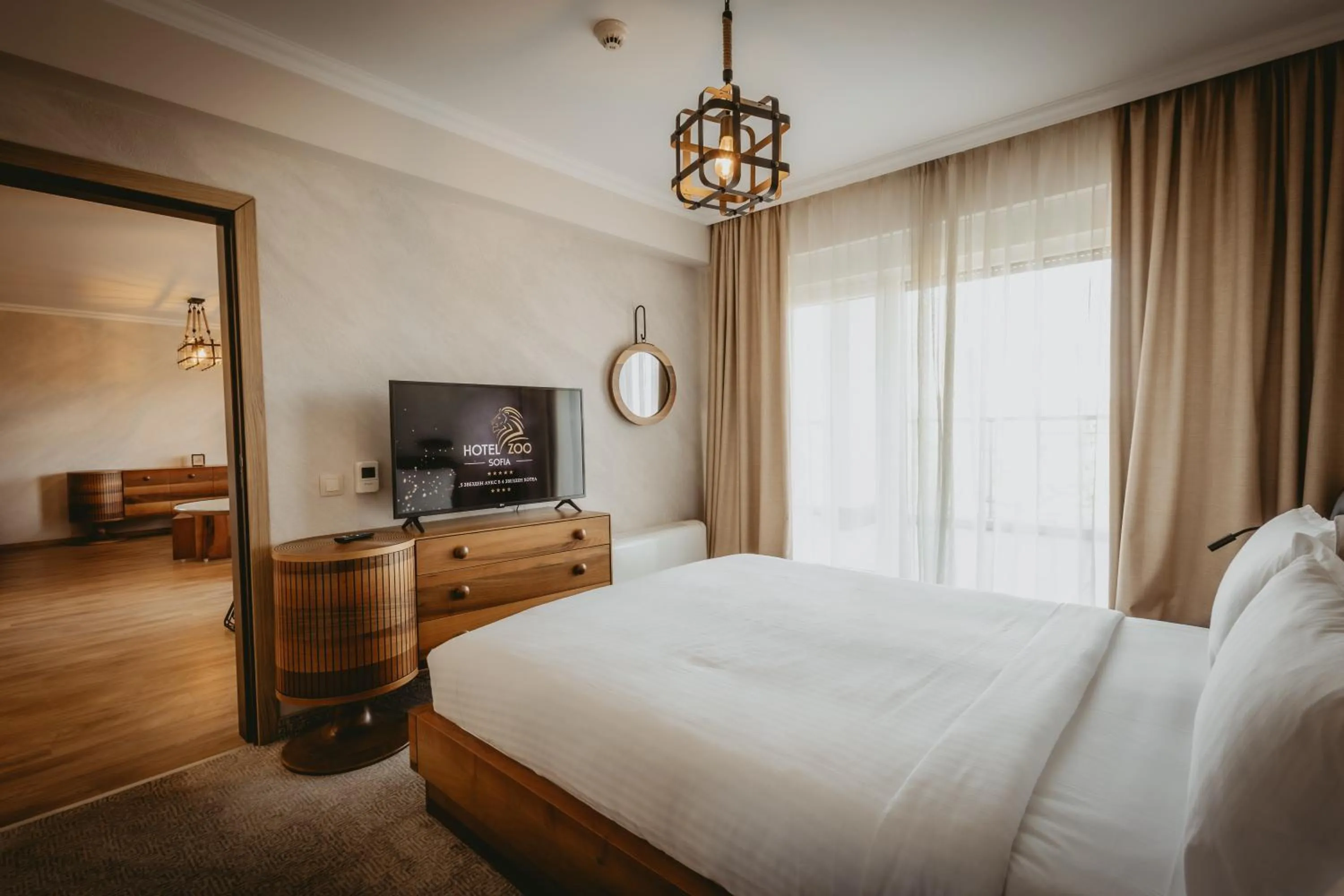 Bed in Hotel ZOO Sofia