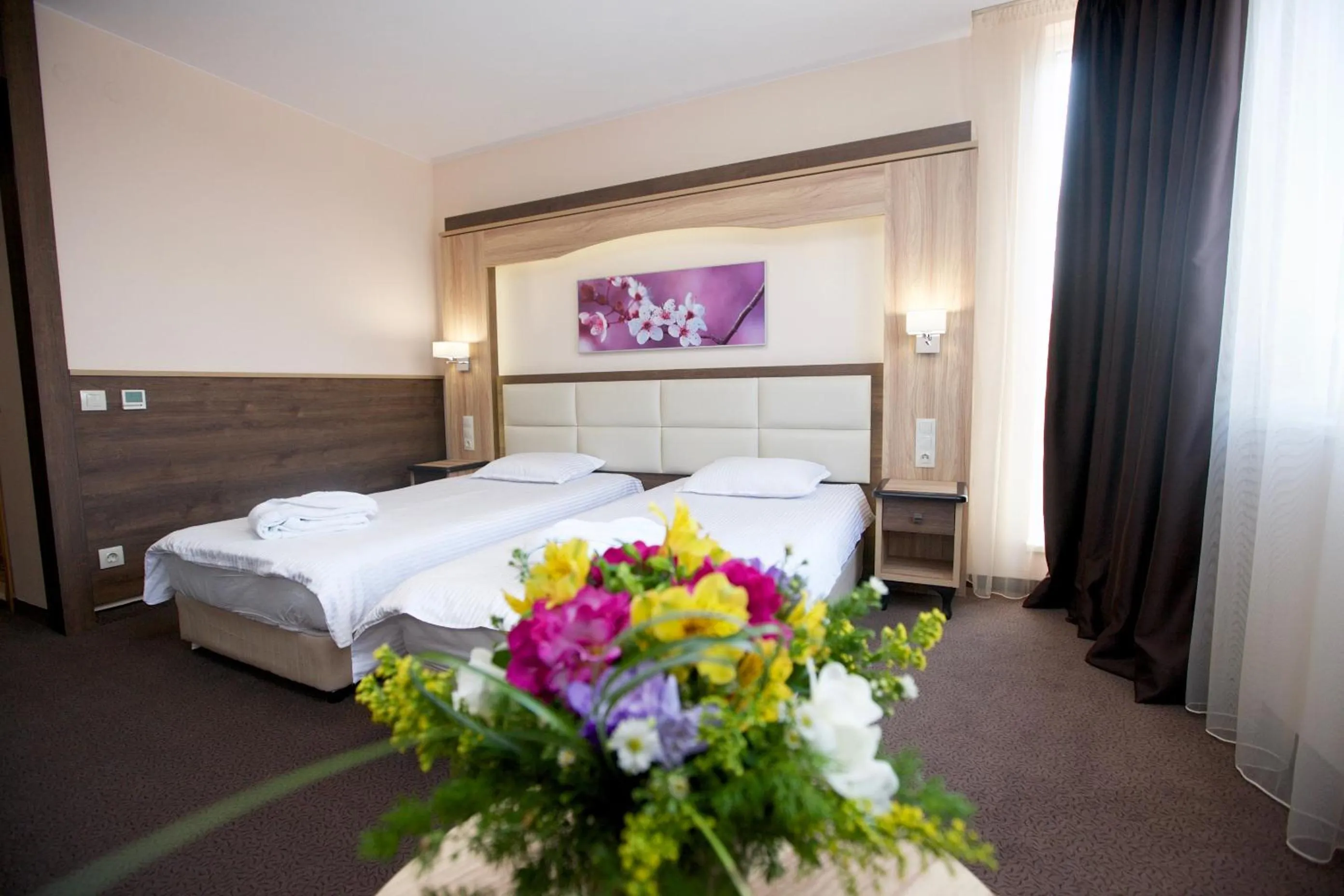 Bed in Hotel ZOO Sofia