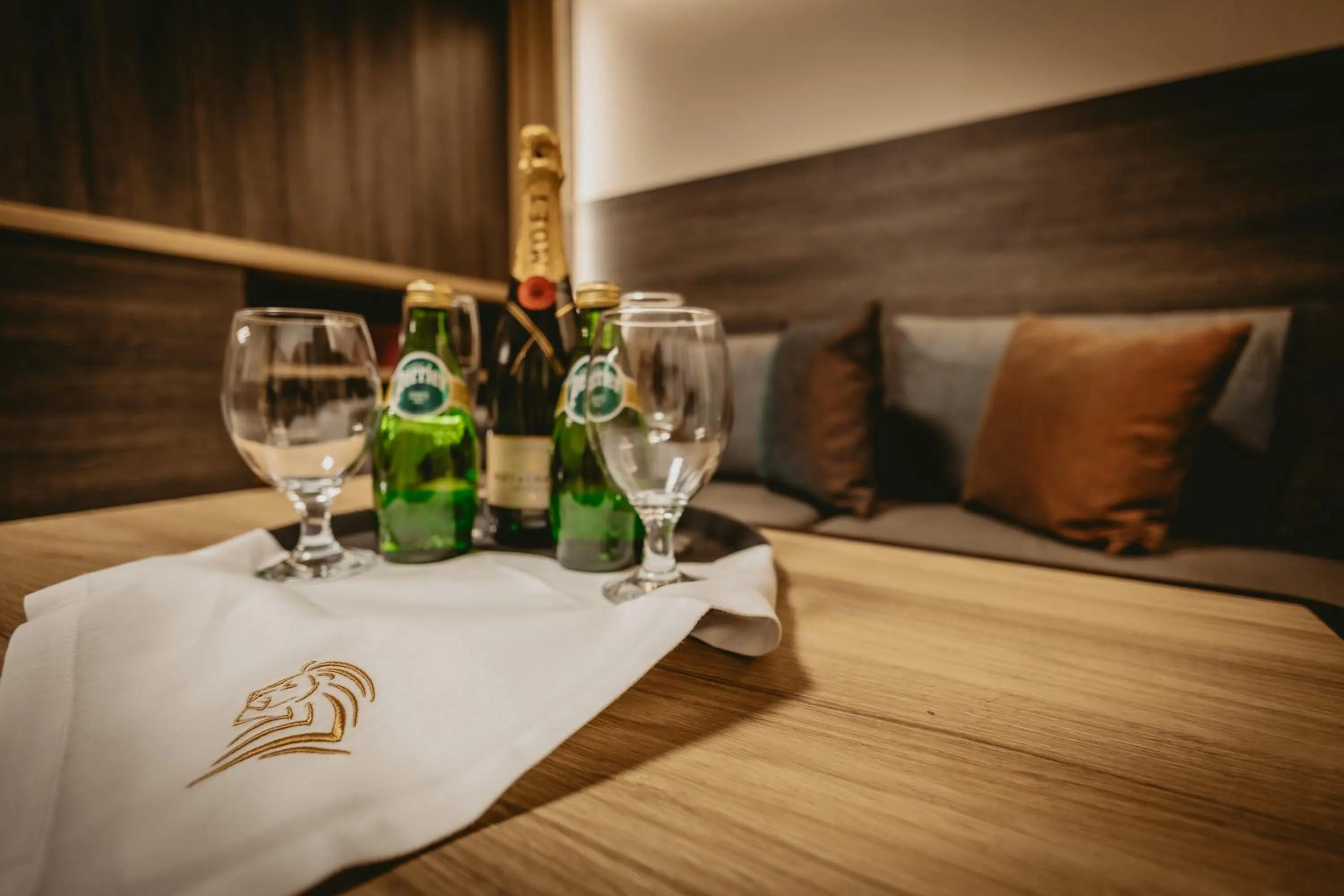 Seating area in Hotel ZOO Sofia