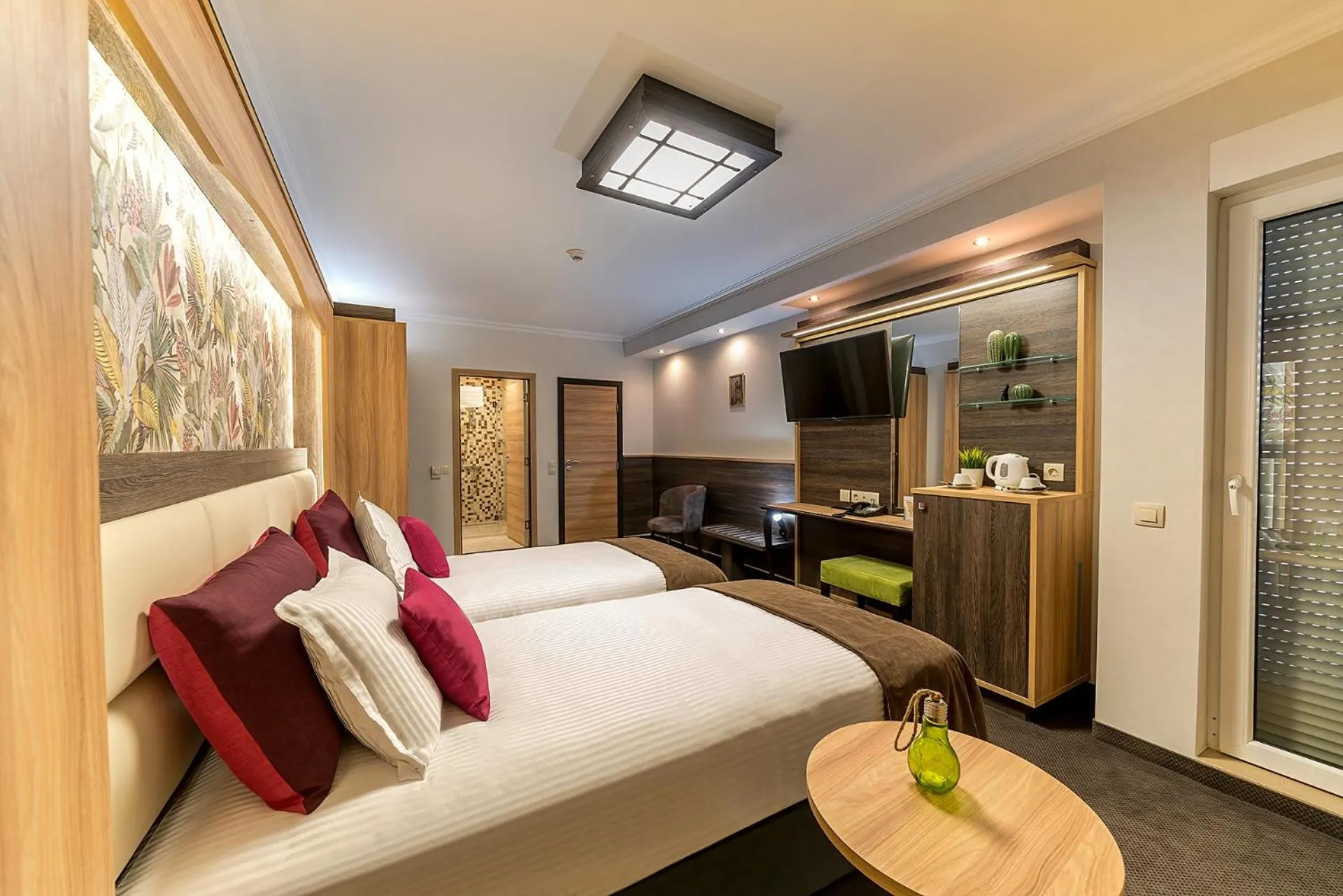 Bed in Hotel ZOO Sofia