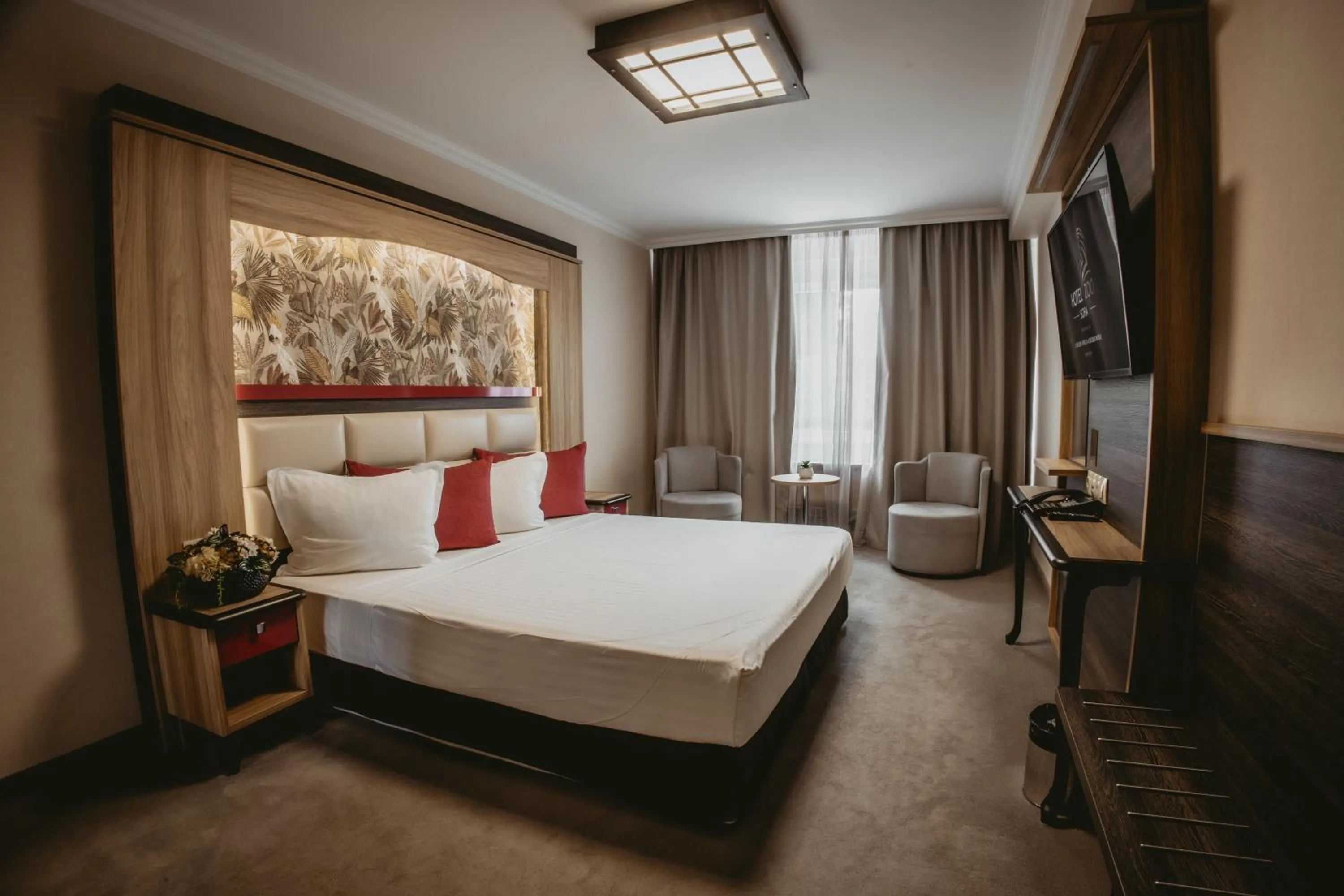 Bed in Hotel ZOO Sofia