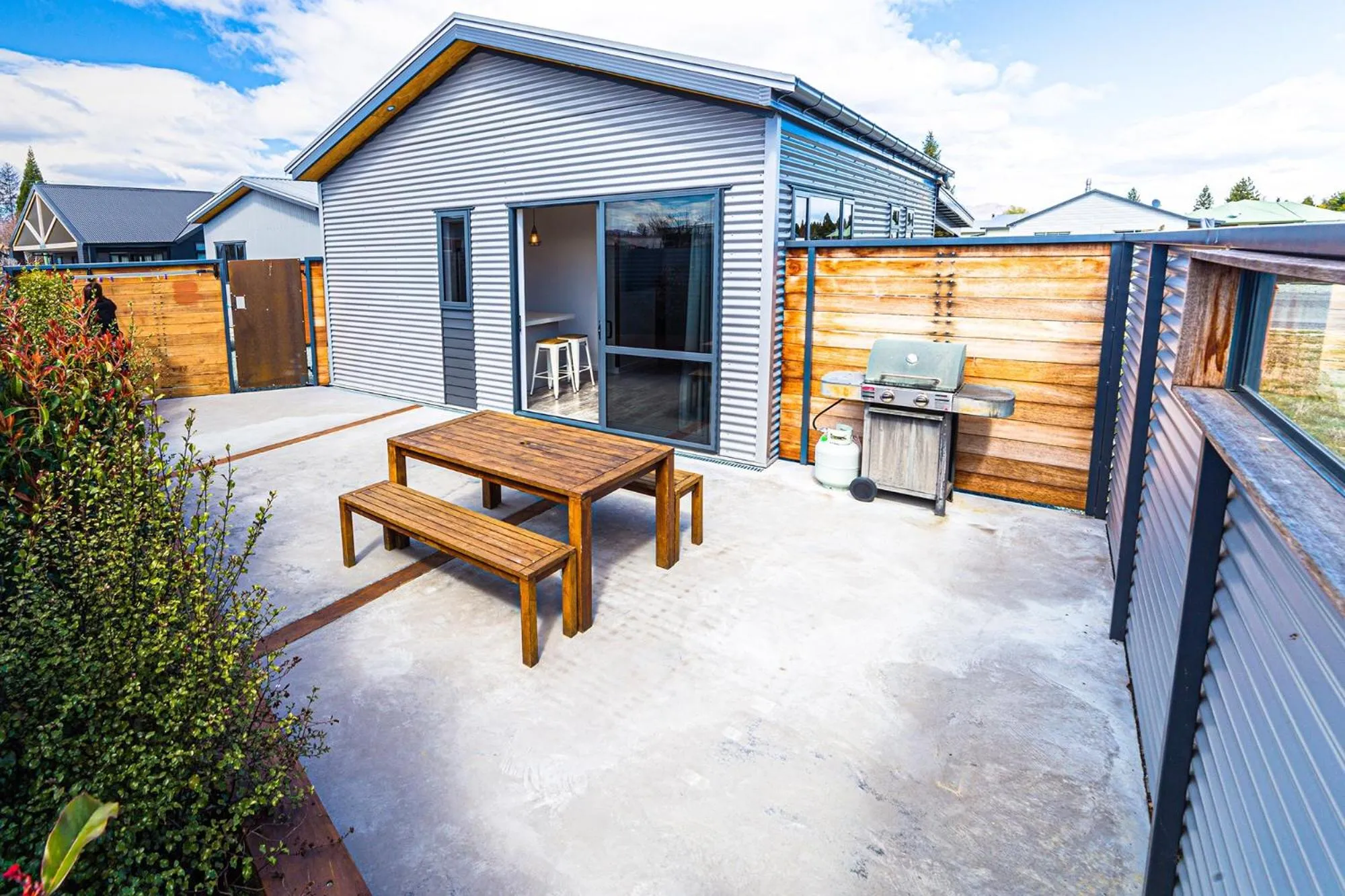 Balcony/Terrace in Twizel Cottages