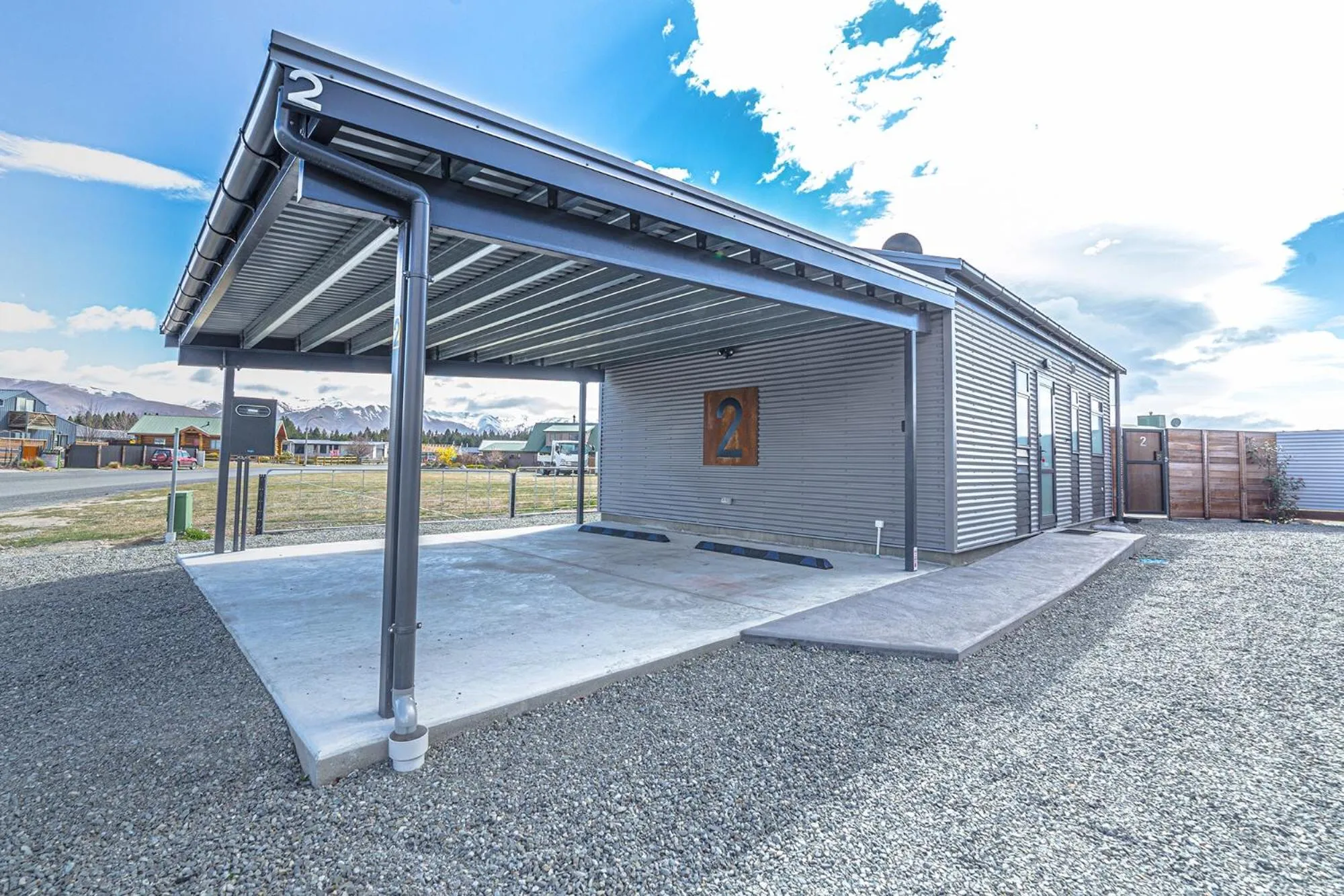 Facade/entrance in Twizel Cottages
