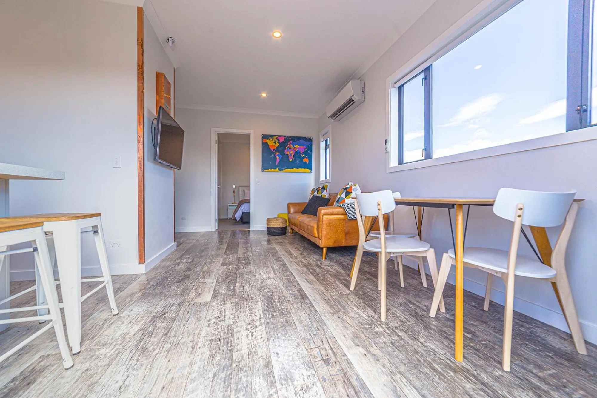 Living room in Twizel Cottages