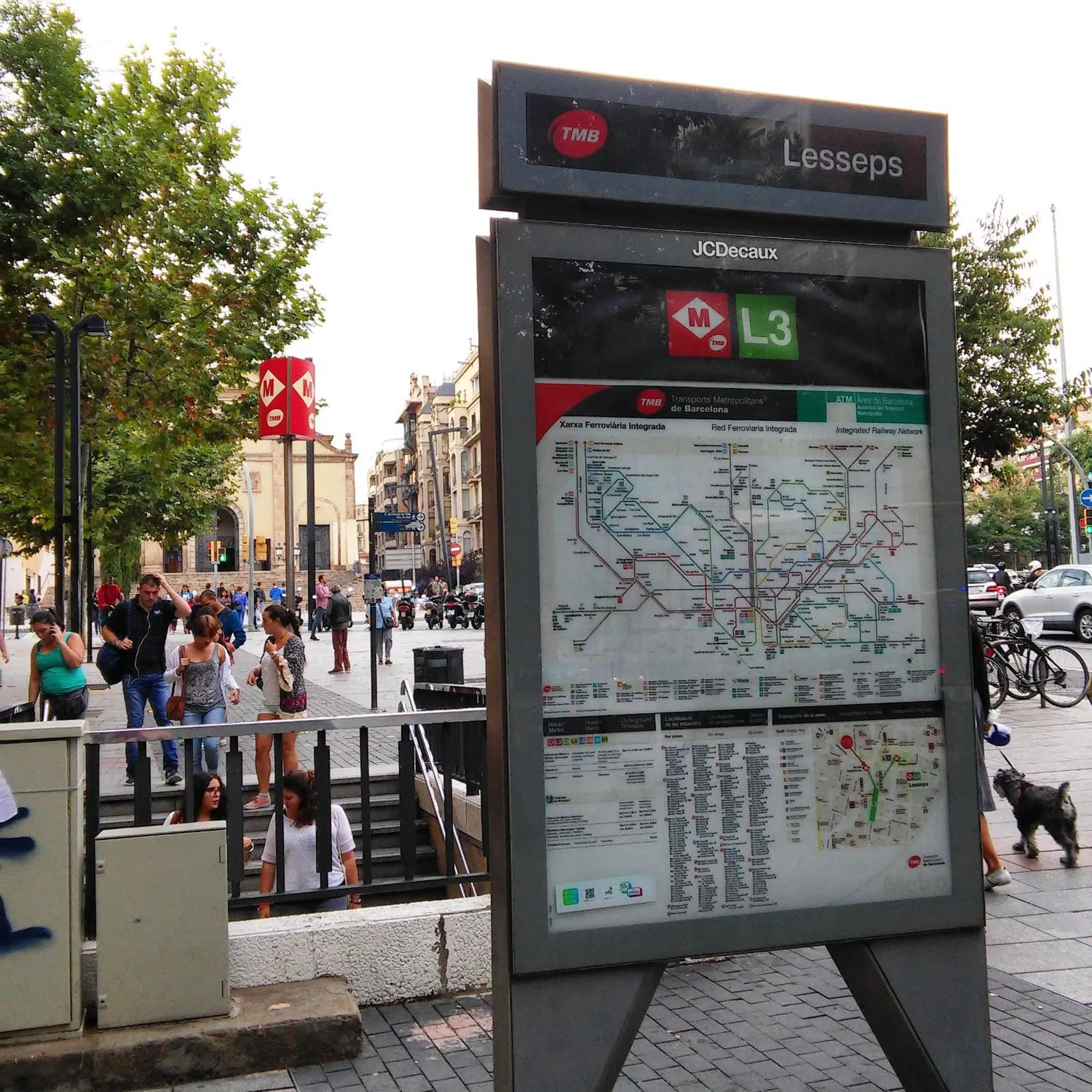 Area and facilities in Hostal Lesseps