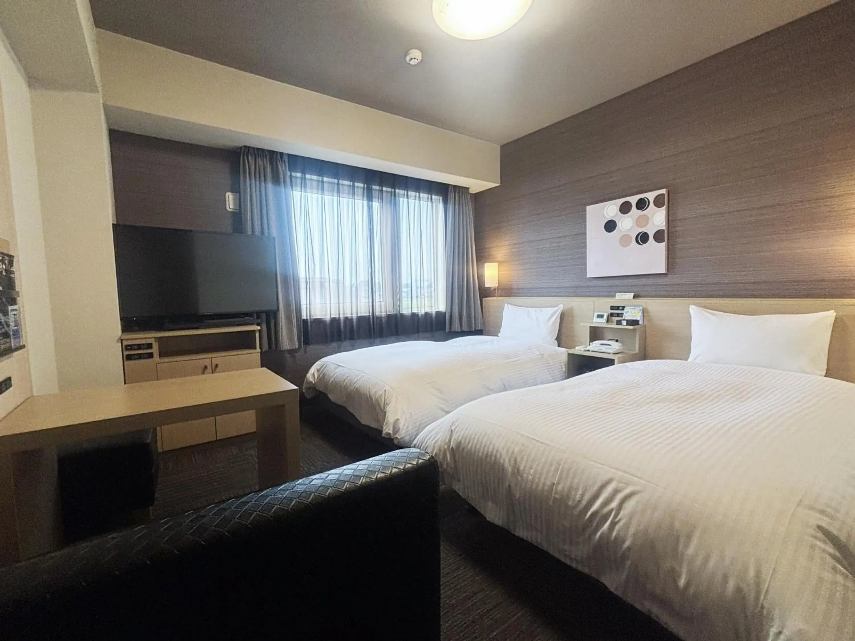 Twin Room - single occupancy - Non-Smoking in Hotel Route-Inn Koka Minakuchi -Kokudo 1 gou- Twin Room - single occupancy - Non-Smoking in Hotel Route-Inn Koka Minakuchi -Kokudo 1 gou-