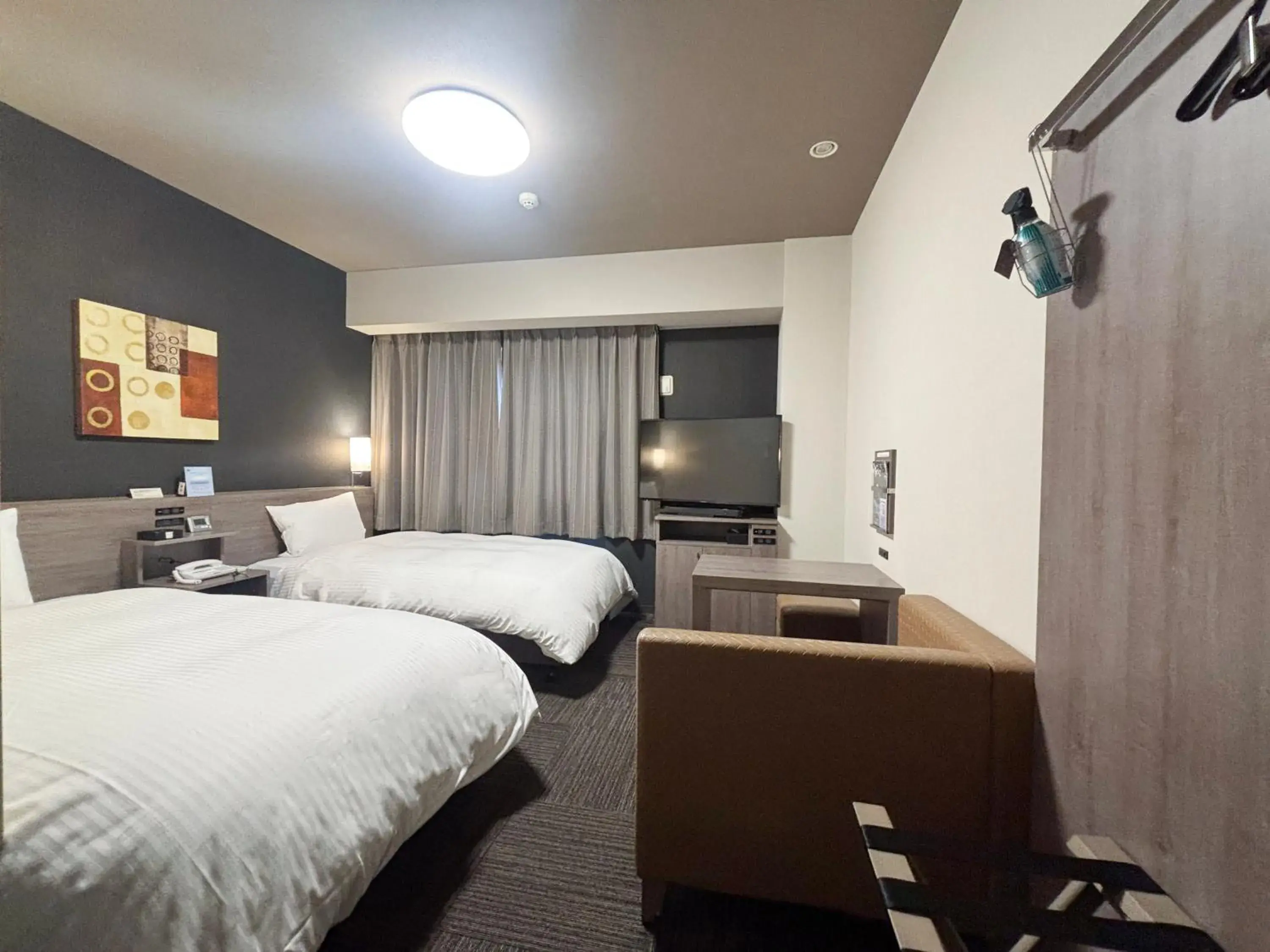 Superior Twin Room - single occupancy - Smoking in Hotel Route-Inn Koka Minakuchi -Kokudo 1 gou- Superior Twin Room - single occupancy - Smoking in Hotel Route-Inn Koka Minakuchi -Kokudo 1 gou-