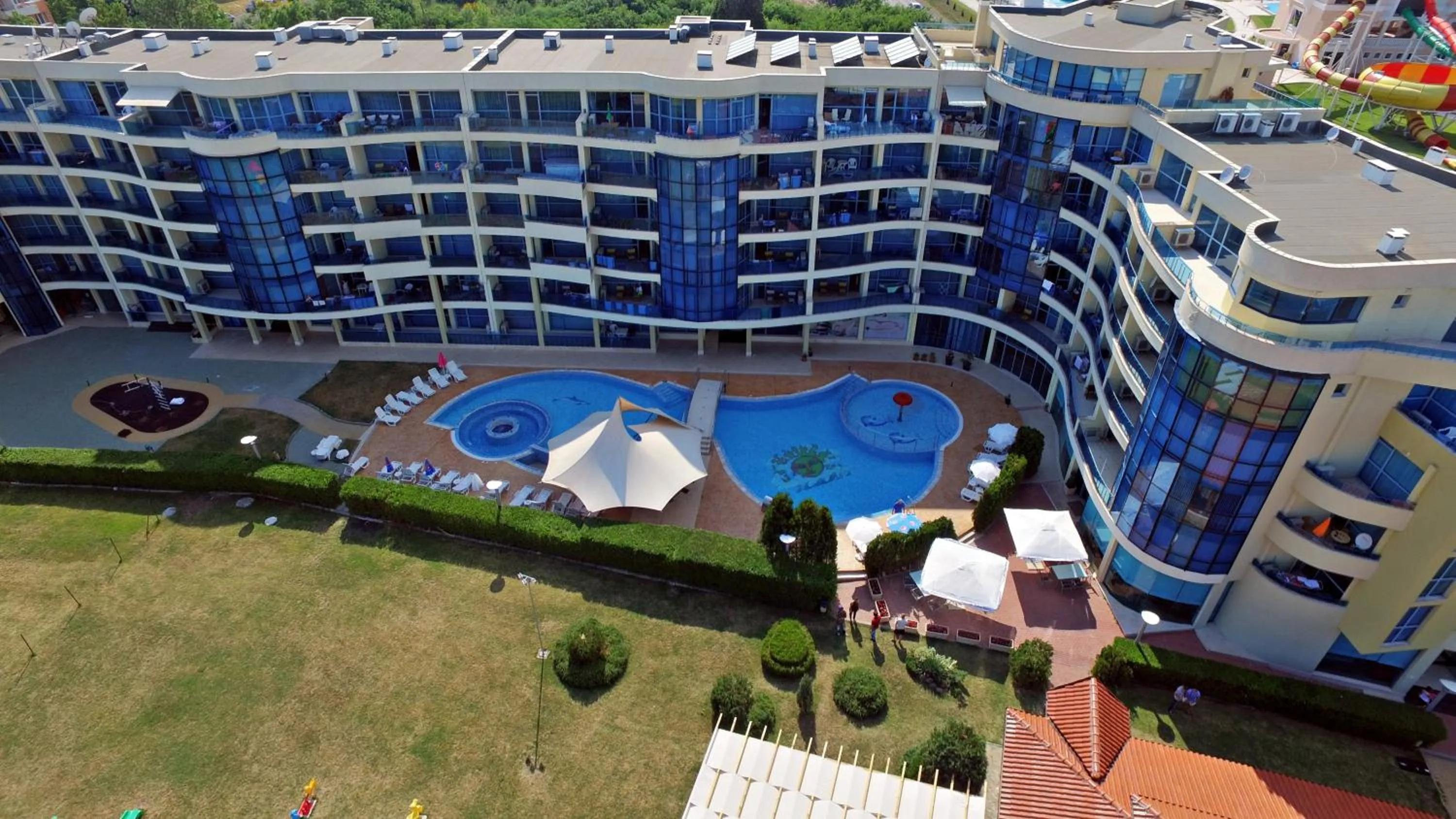 Garden view in Aparthotel Marina Holiday Club - All Inclusive & Free Parking