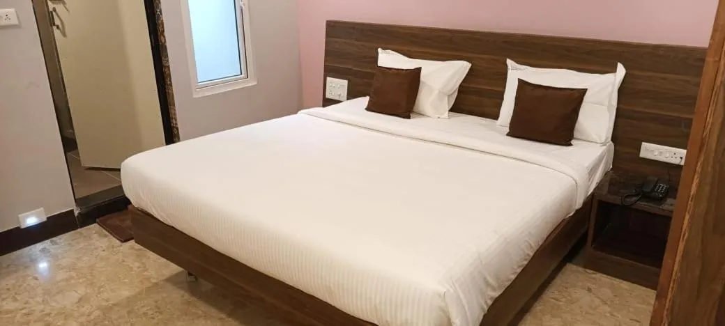 Bed in Mani's residency