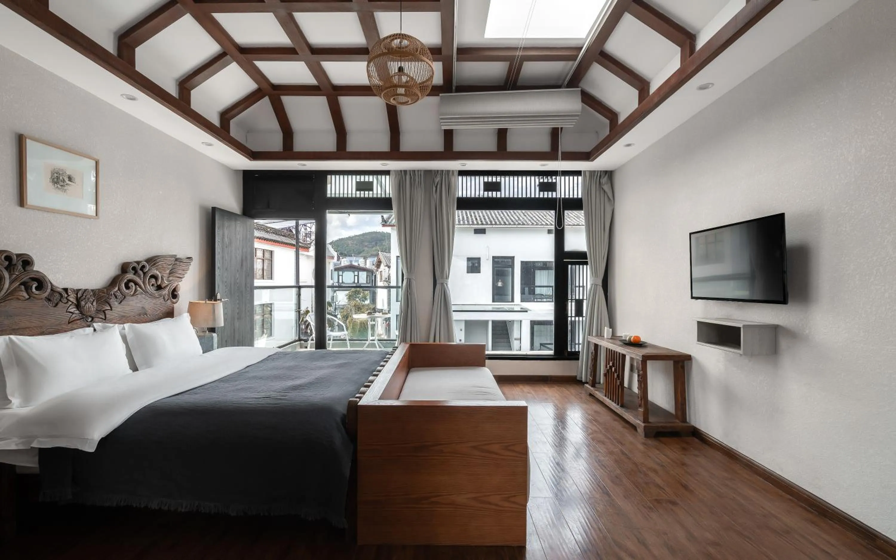 Bedroom, Bed in Lijiang Gemmer Hotel