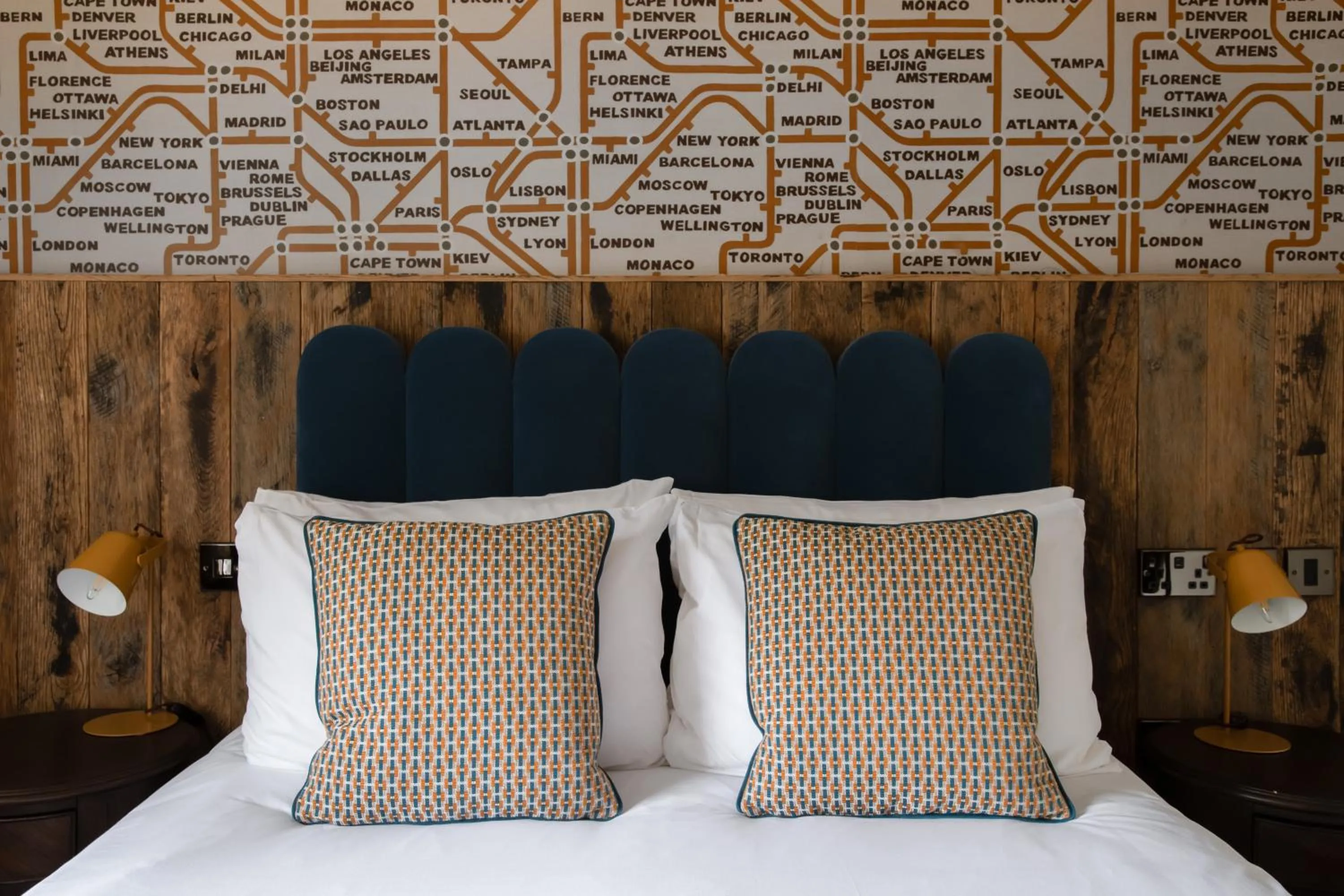 Bed in The Pilot Inn