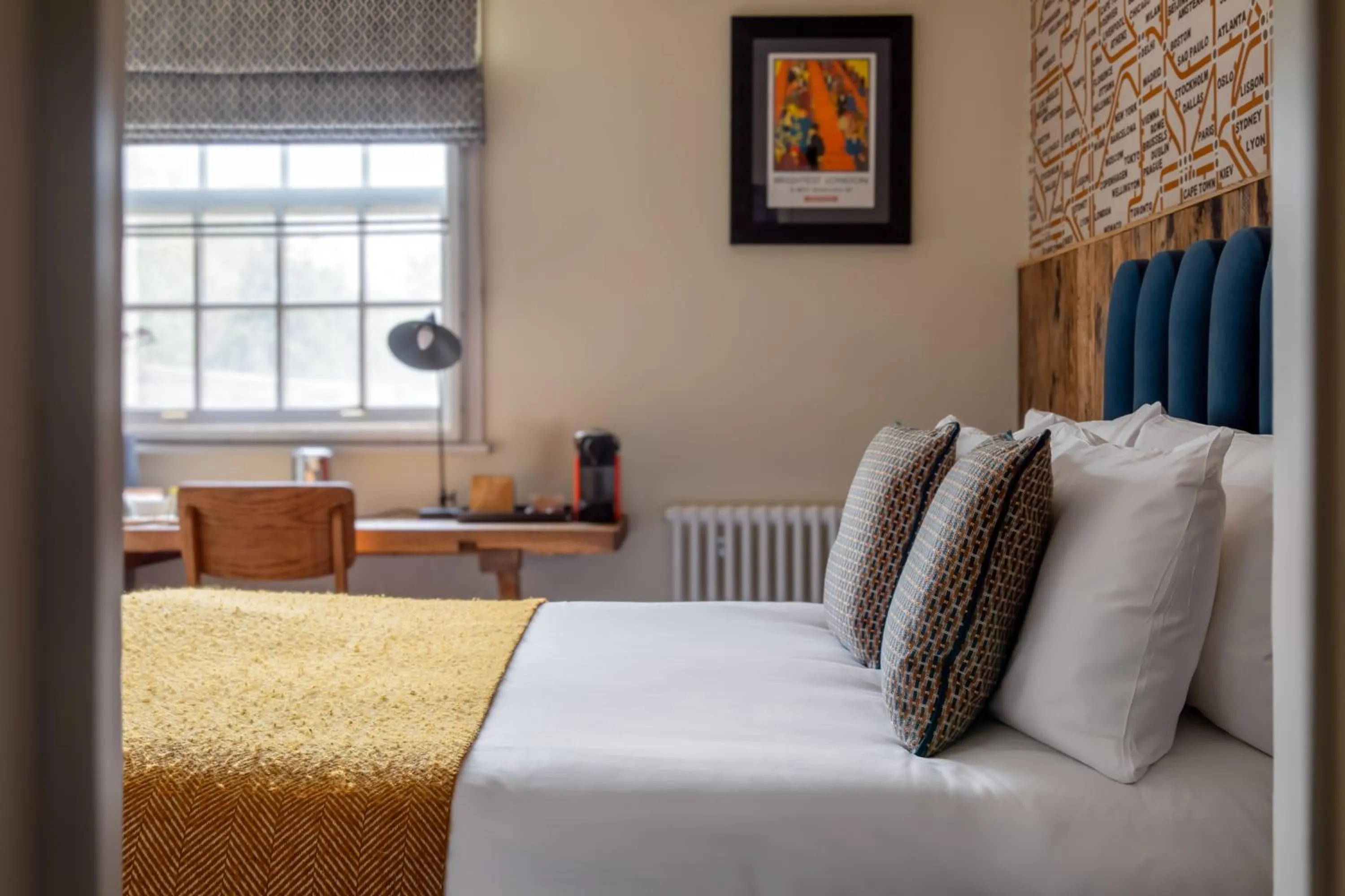 Bed in The Pilot Inn