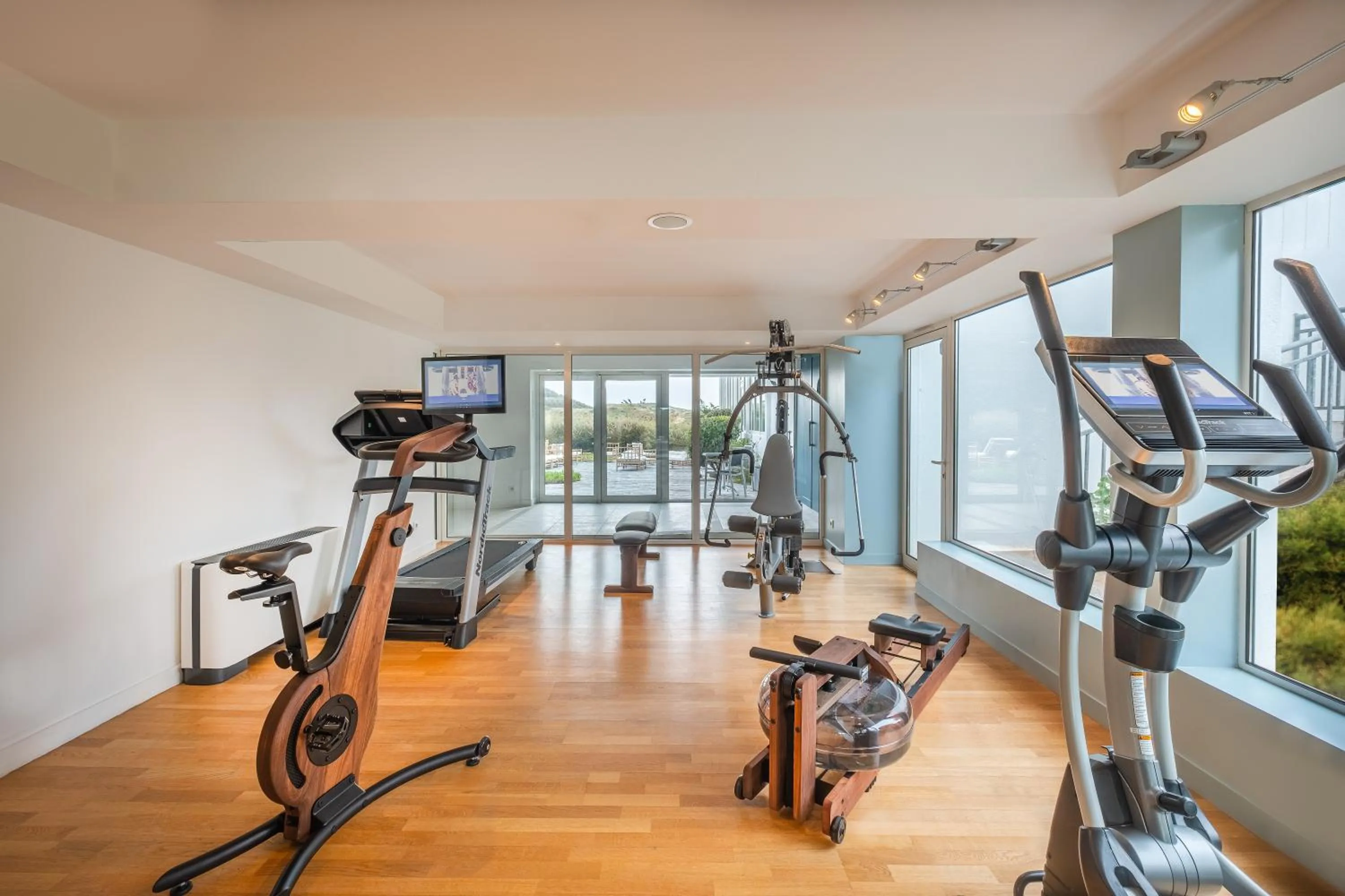 Fitness centre/facilities in Hôtel & Spa Le Grand Large