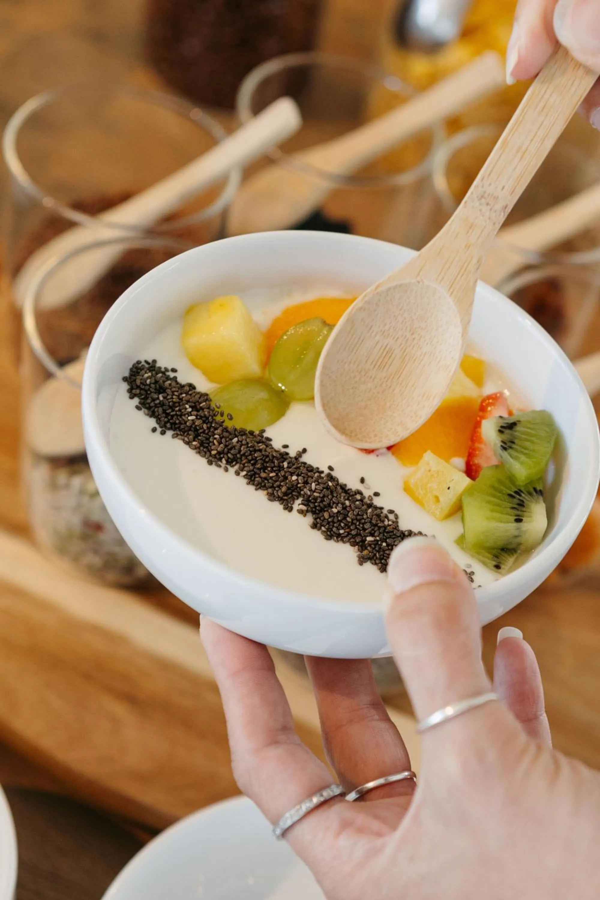 Breakfast in Hôtel & Spa Le Grand Large