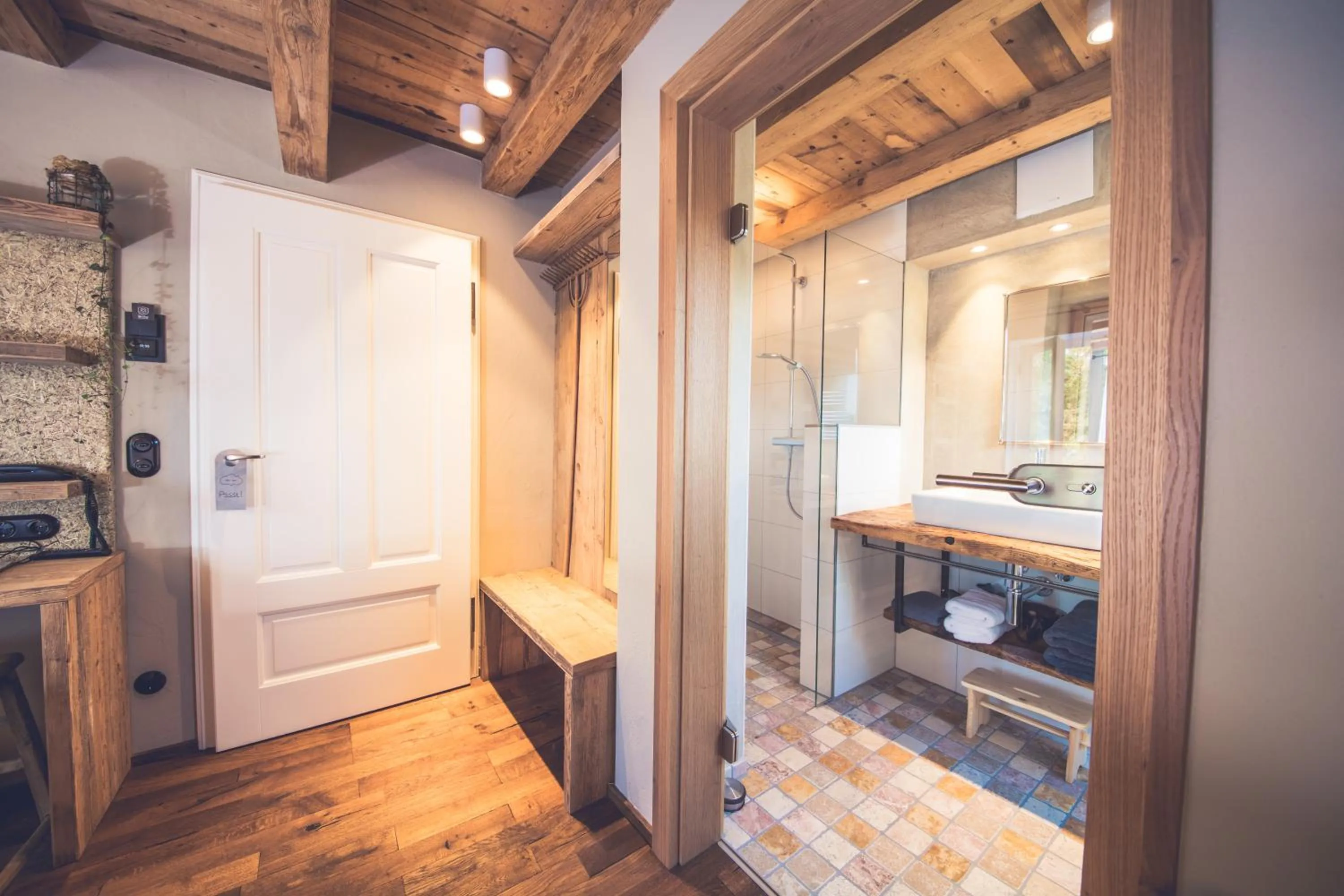 Bathroom in die Säge