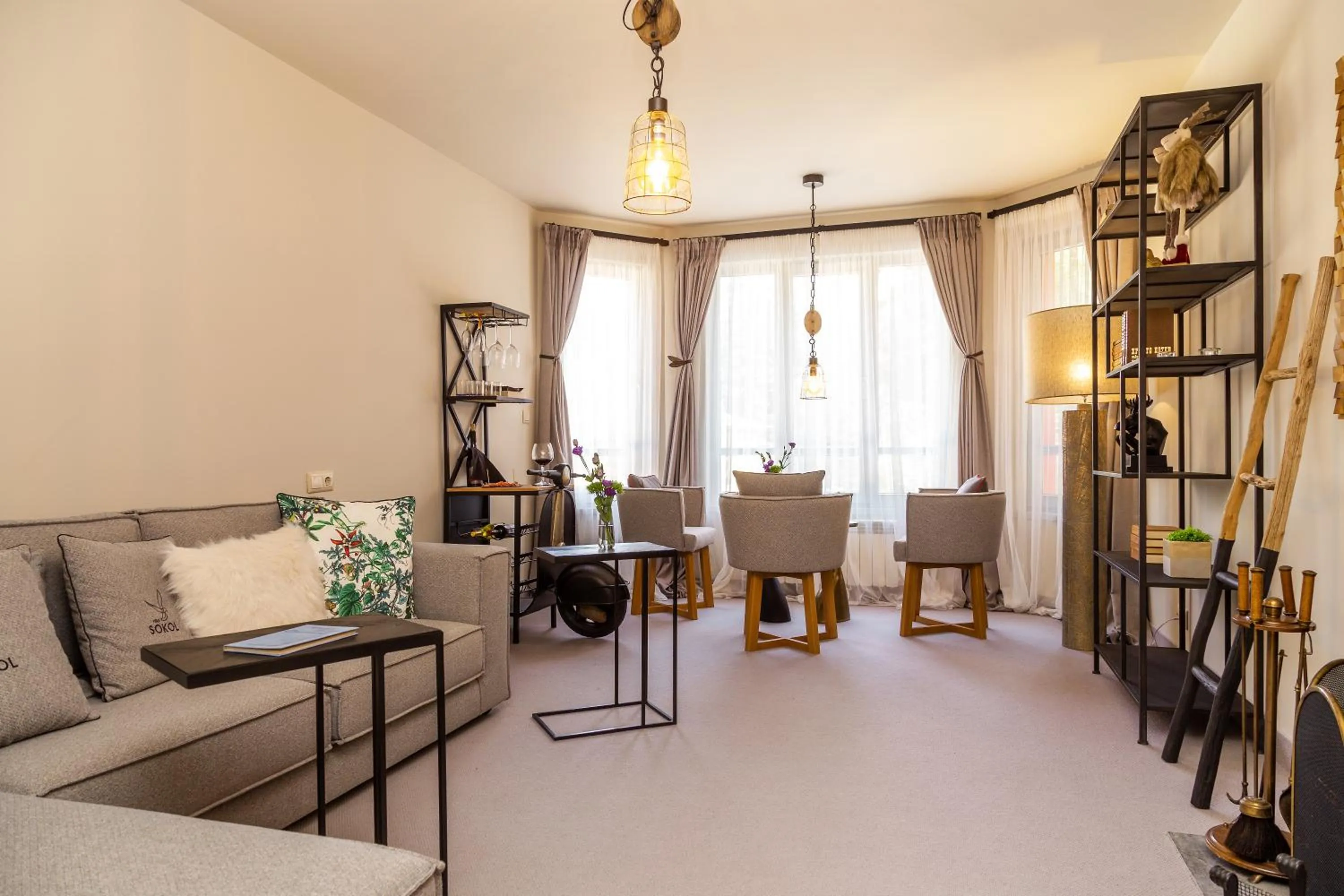 Living room in Villa Sokol