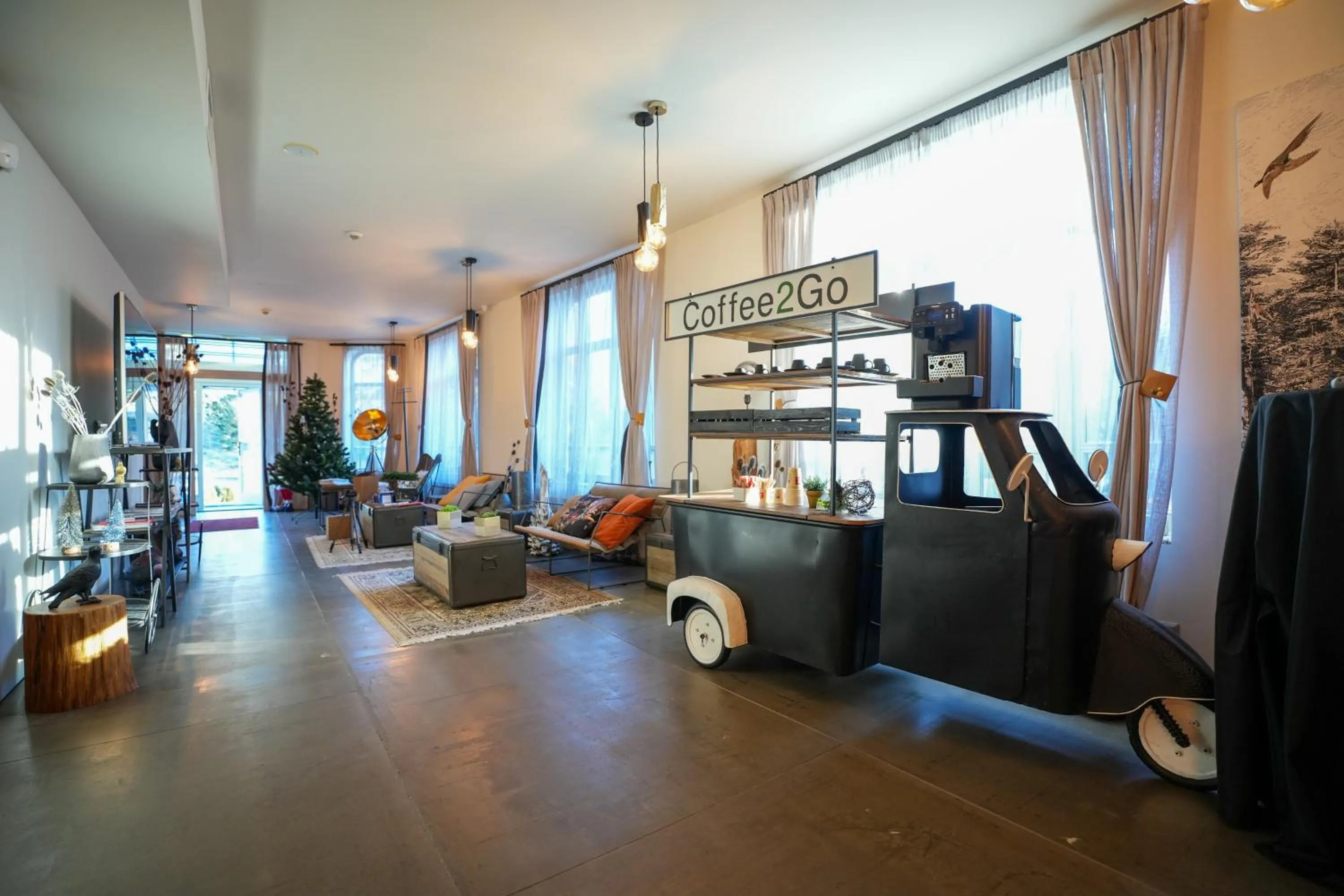 Seating area in Villa Sokol