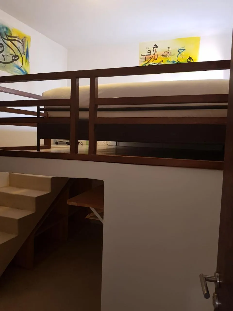 Decorative detail, Bed in Riad El Maâti