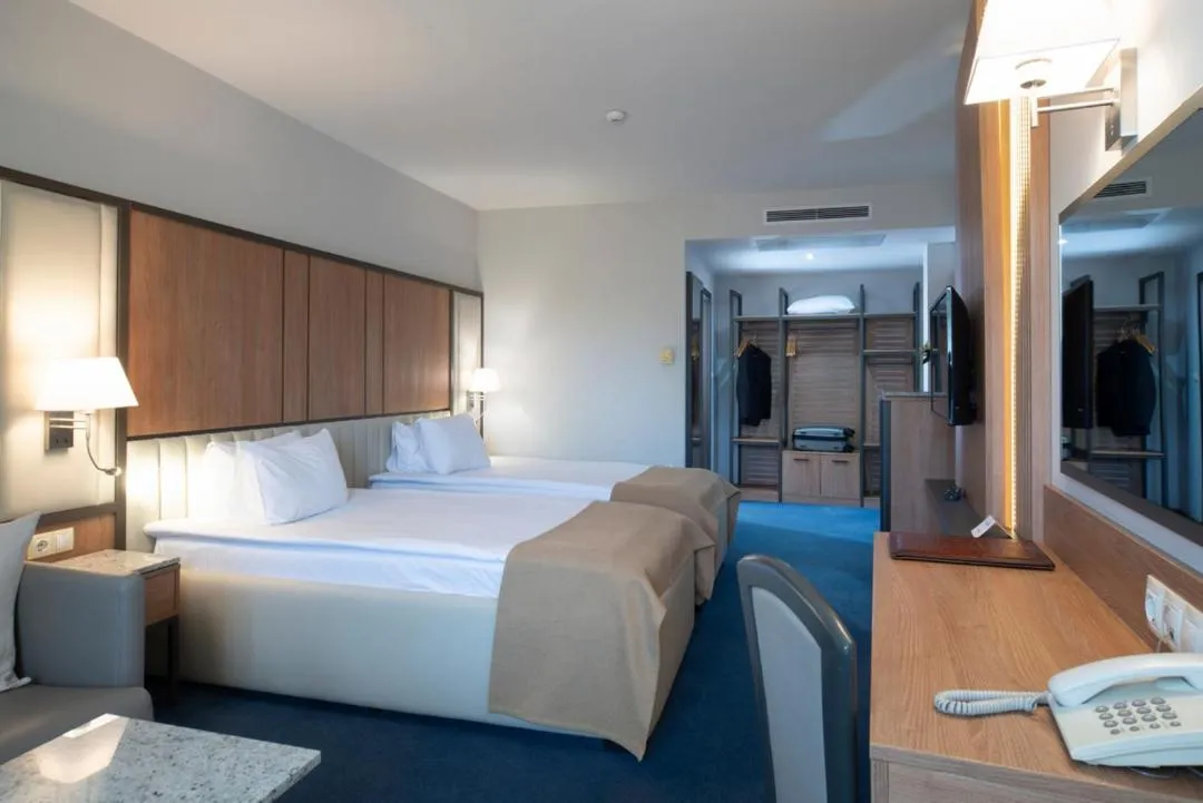 Bed in Legends Hotel