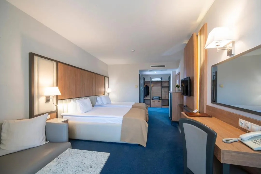 Bed in Legends Hotel