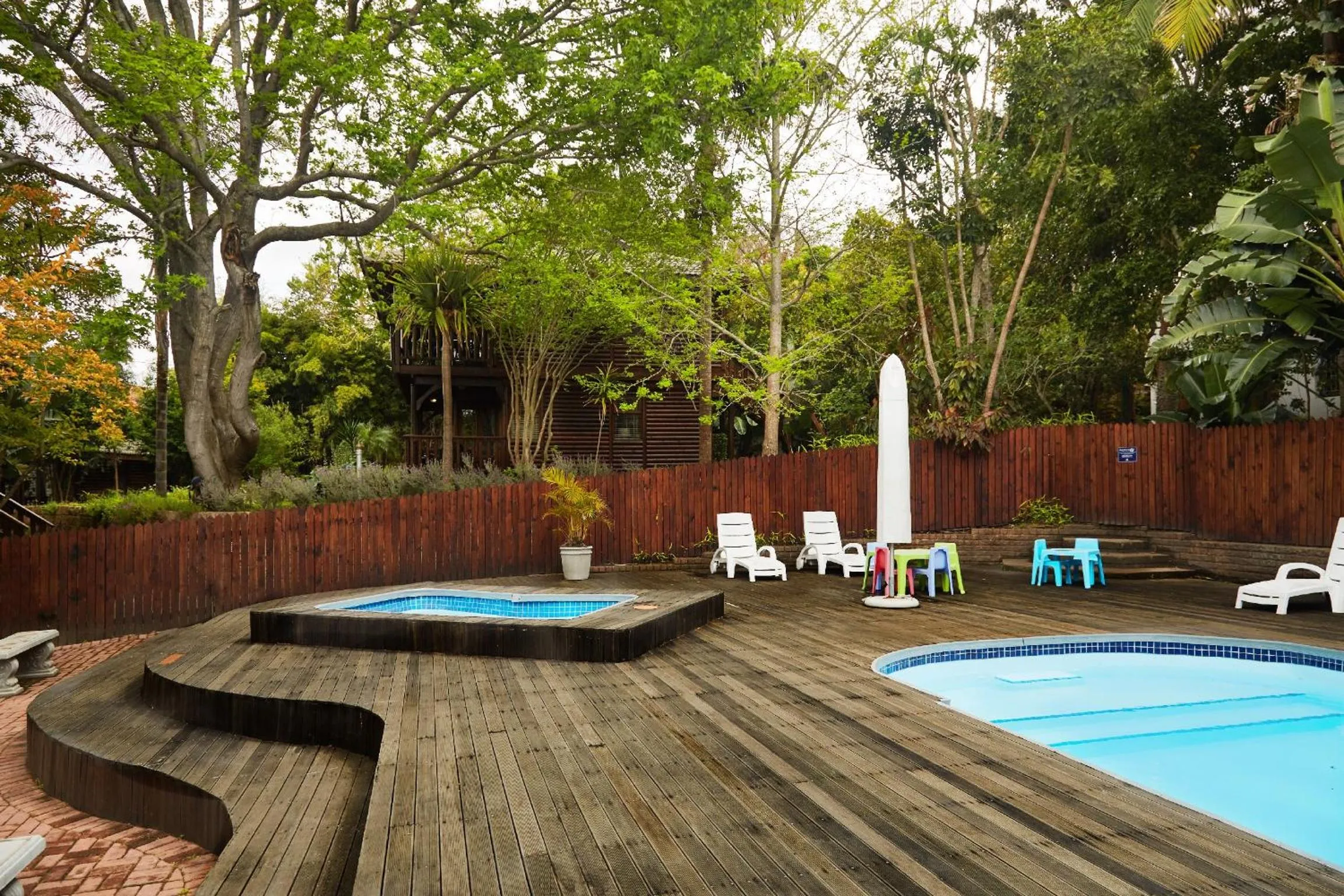 Swimming pool in Knysna River Club by First Private Stays