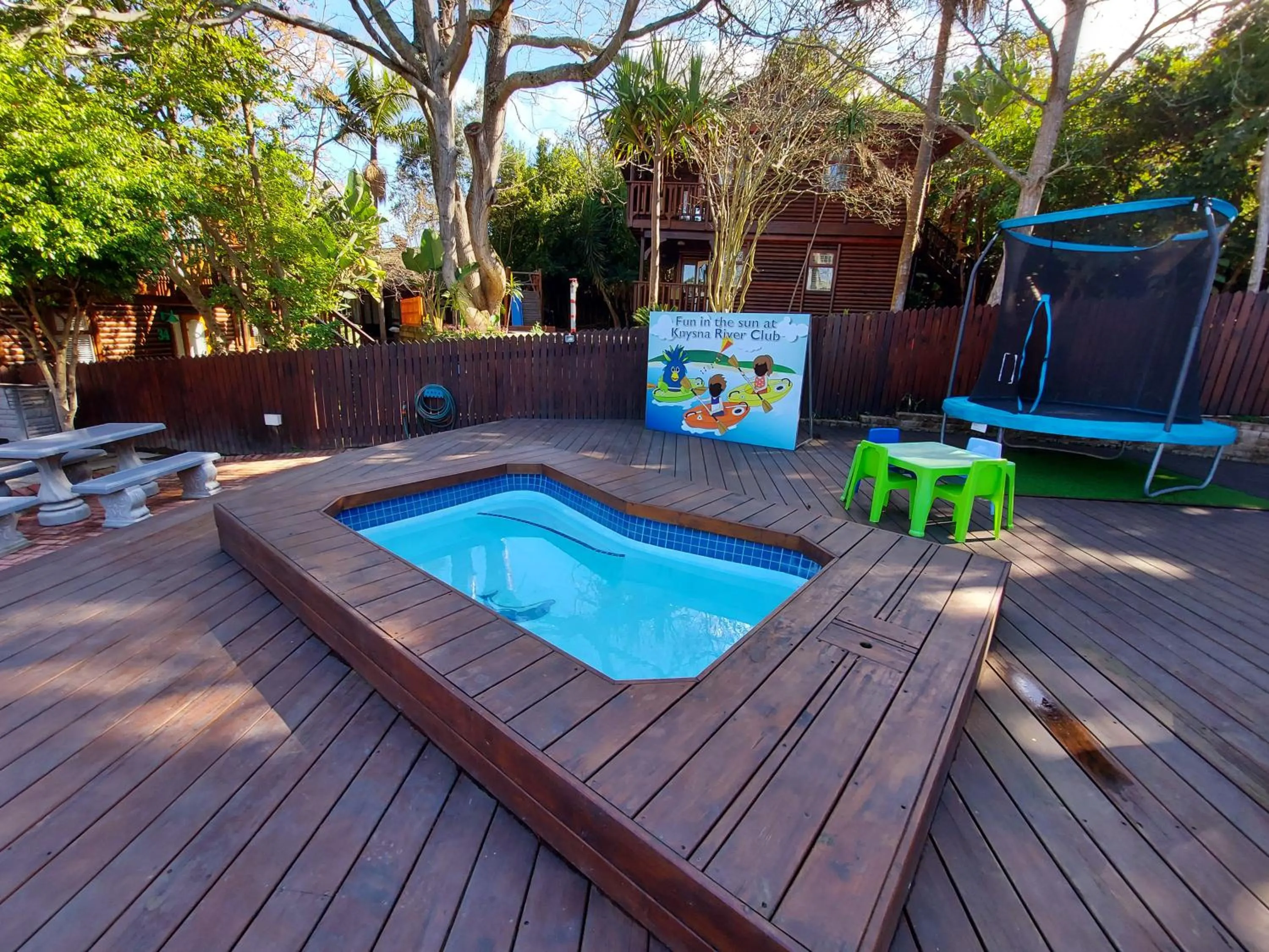 Swimming pool in Knysna River Club by First Private Stays