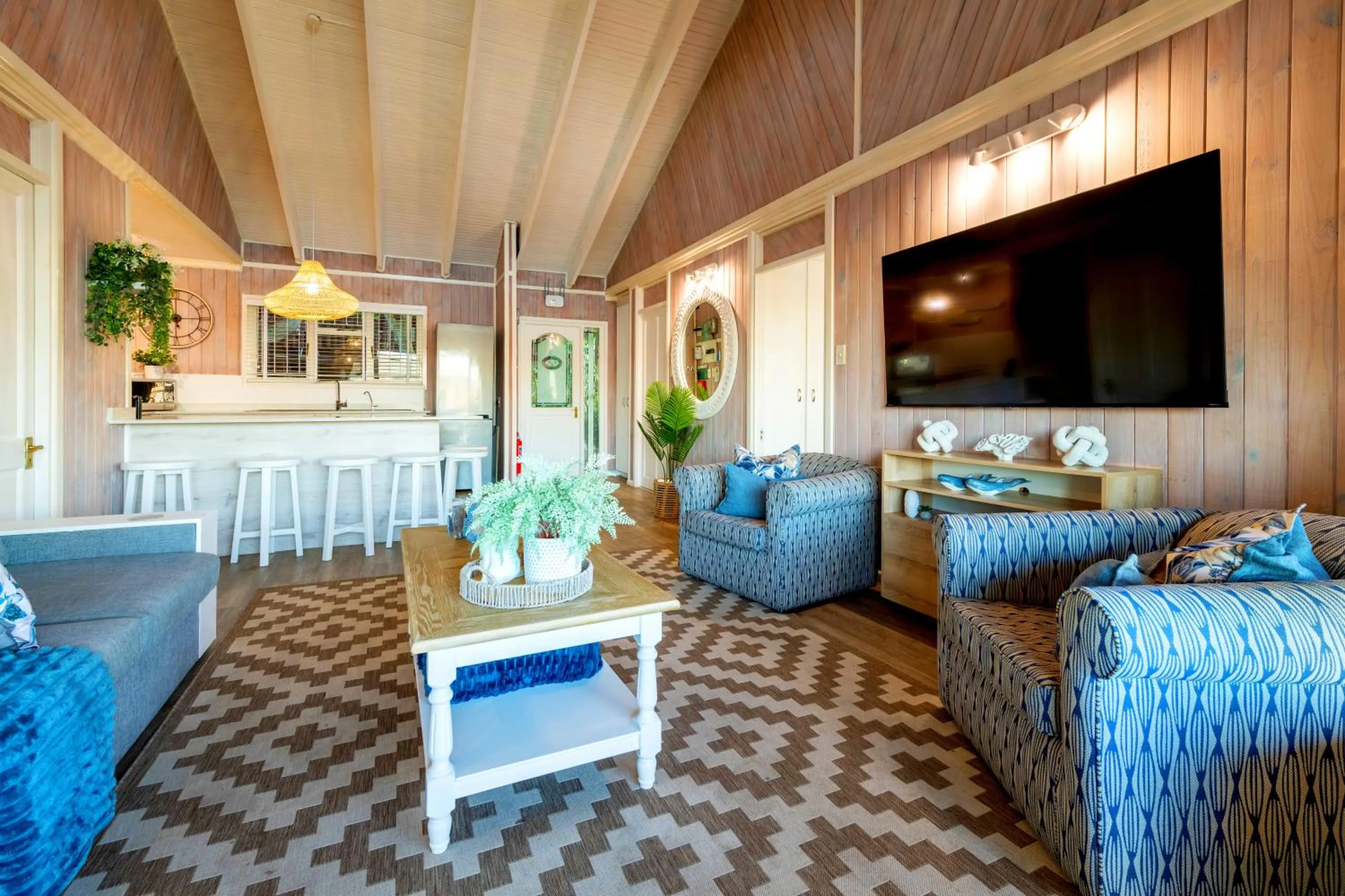 TV and multimedia in Knysna River Club by First Private Stays