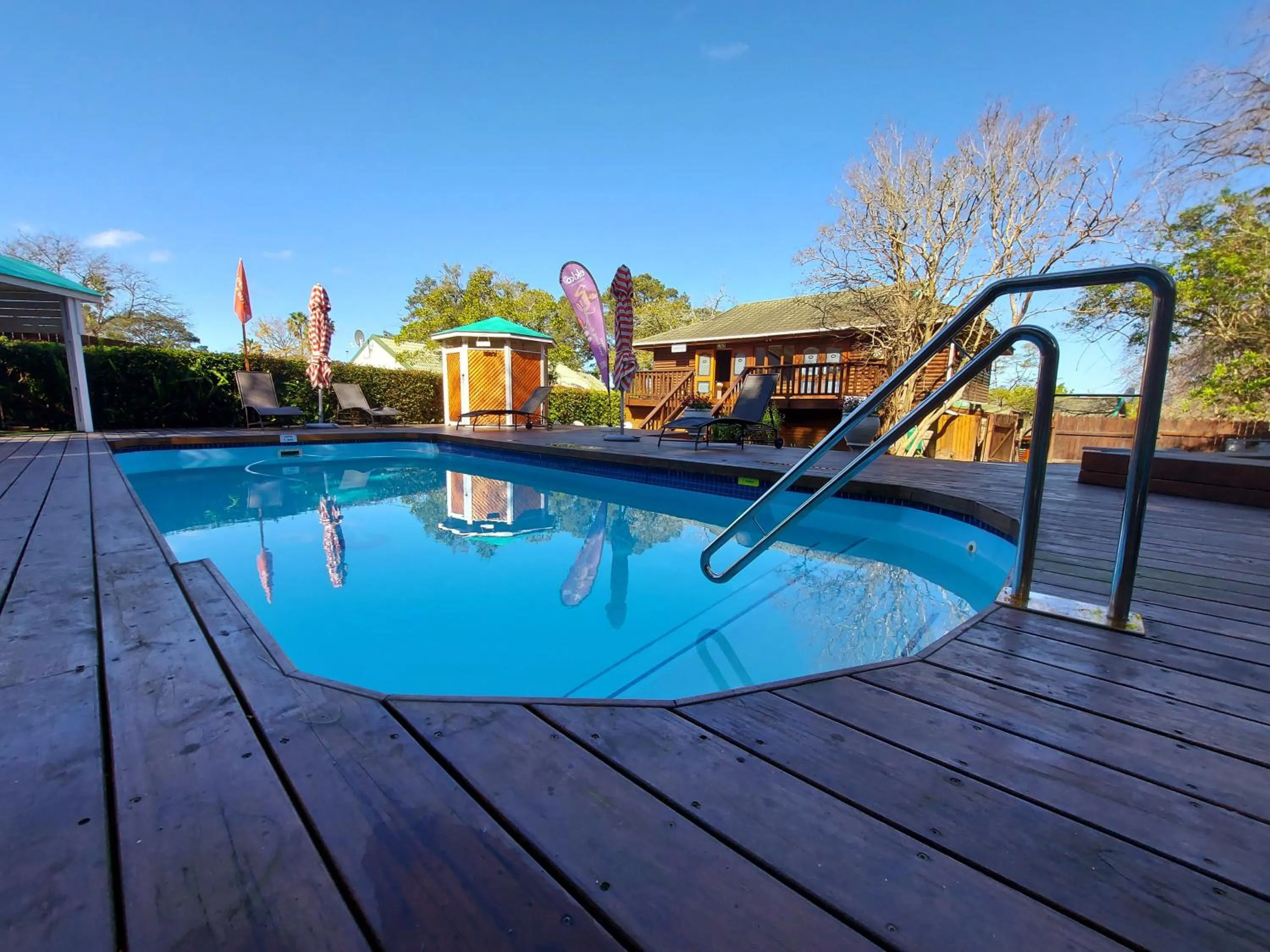Swimming pool in Knysna River Club by First Private Stays