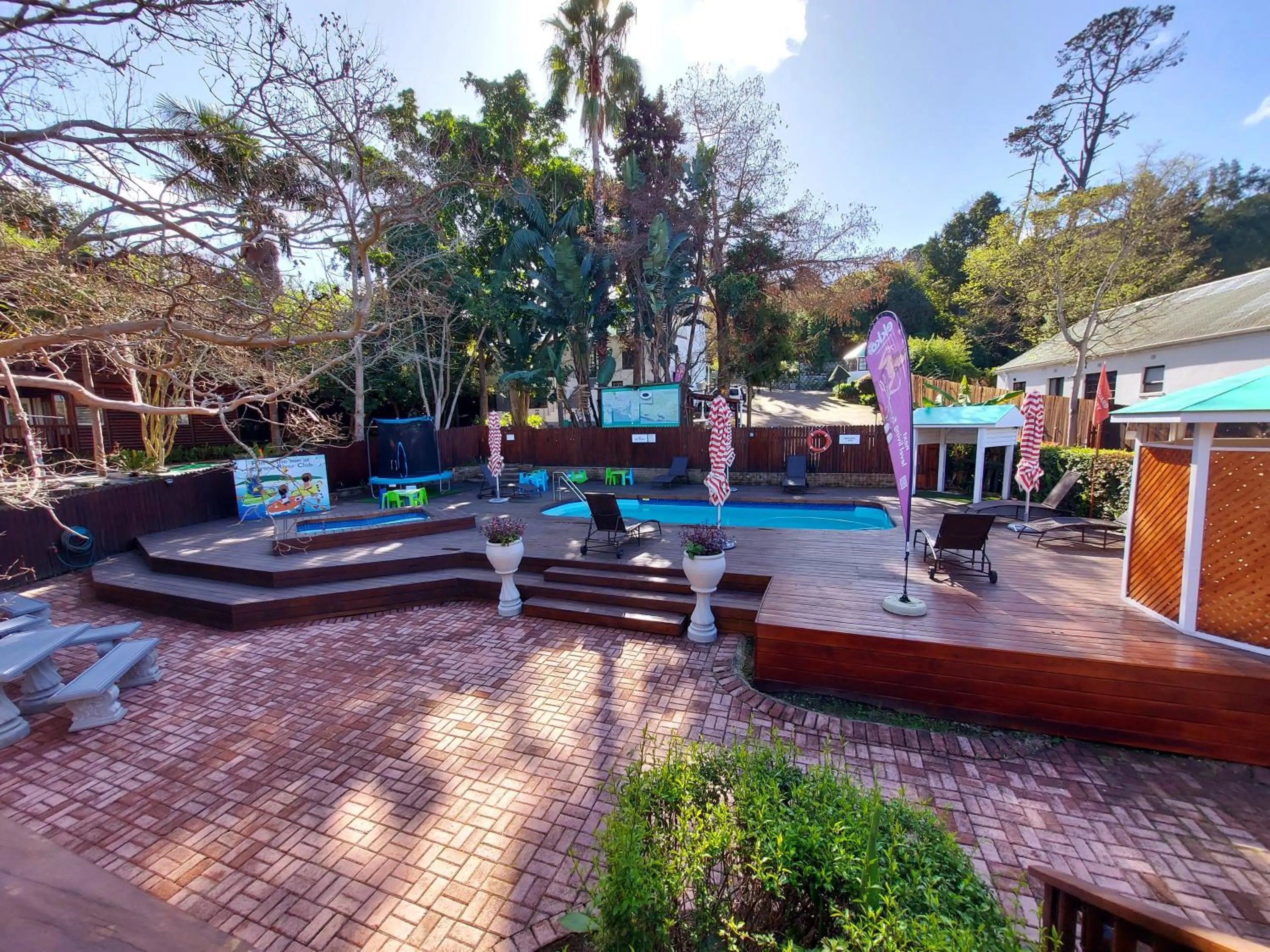 Swimming pool in Knysna River Club by First Private Stays