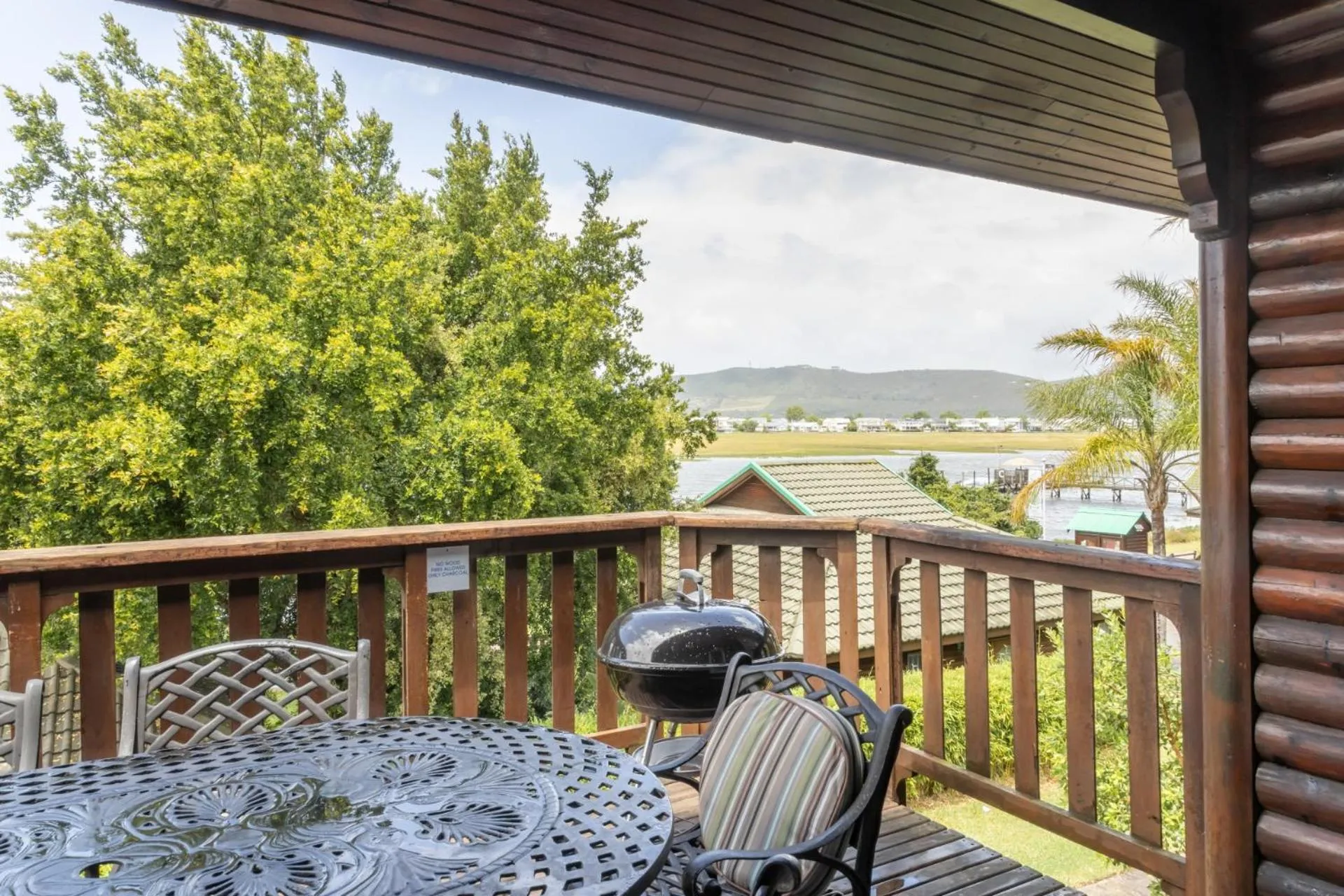 Patio in Knysna River Club by First Private Stays