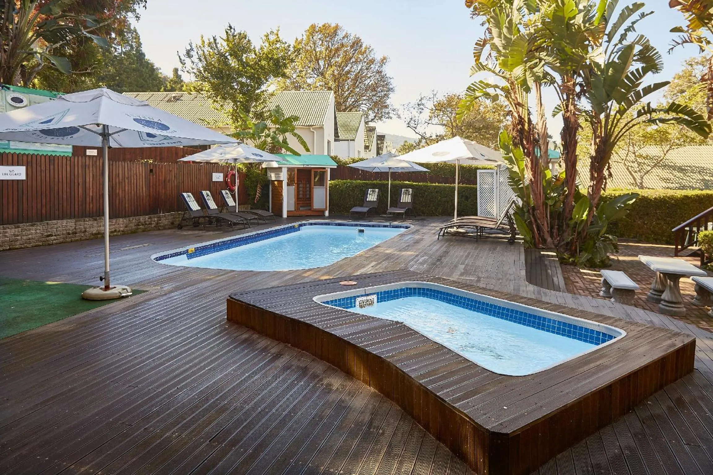 Swimming pool in Knysna River Club by First Private Stays