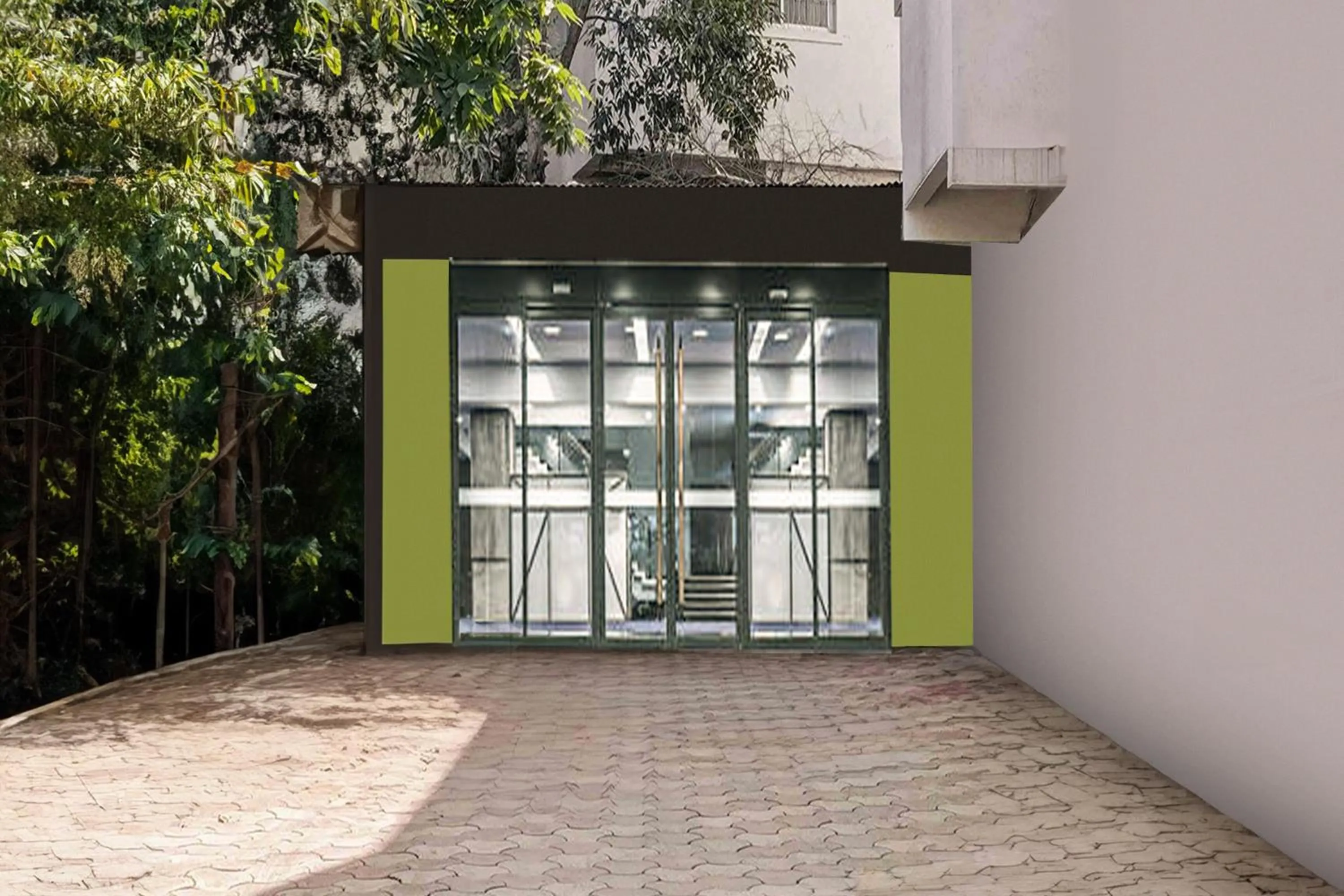 Facade/entrance in FabHotel Sahara Inn - Nr Vijay Mamta Theatre, Nashik Road