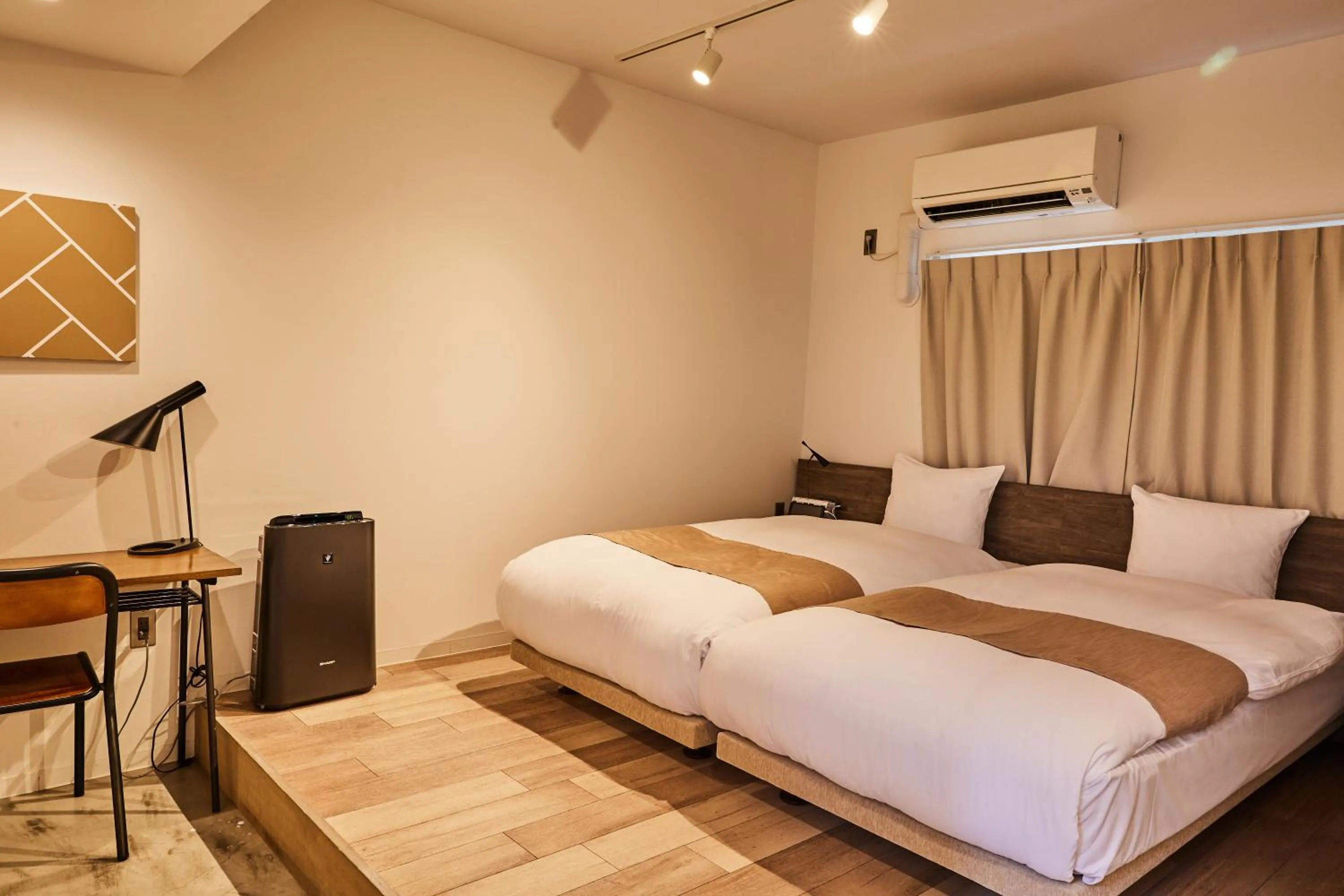 Photo of the whole room, Bed in Riverside Arashiyama