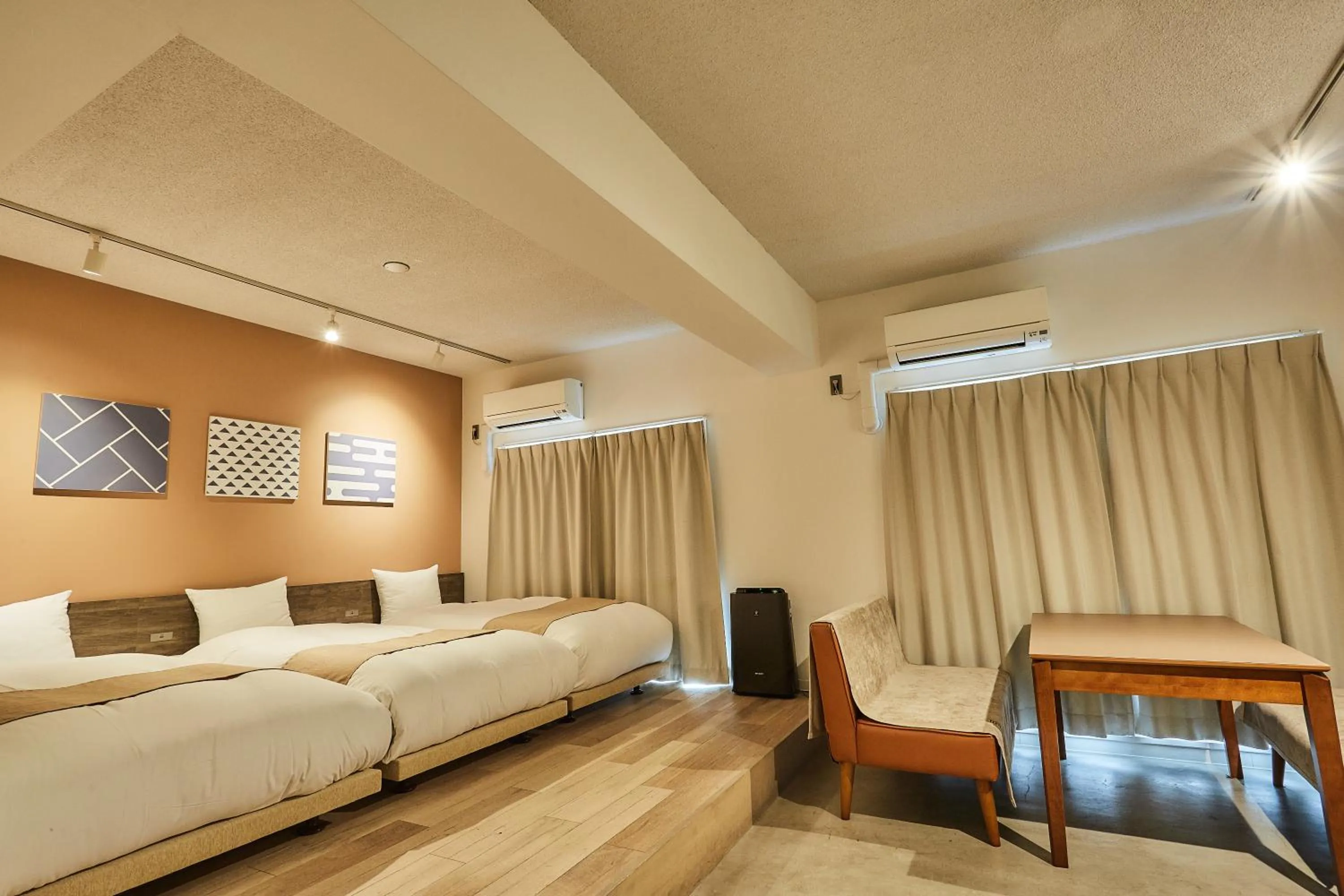 Photo of the whole room, Bed in Riverside Arashiyama